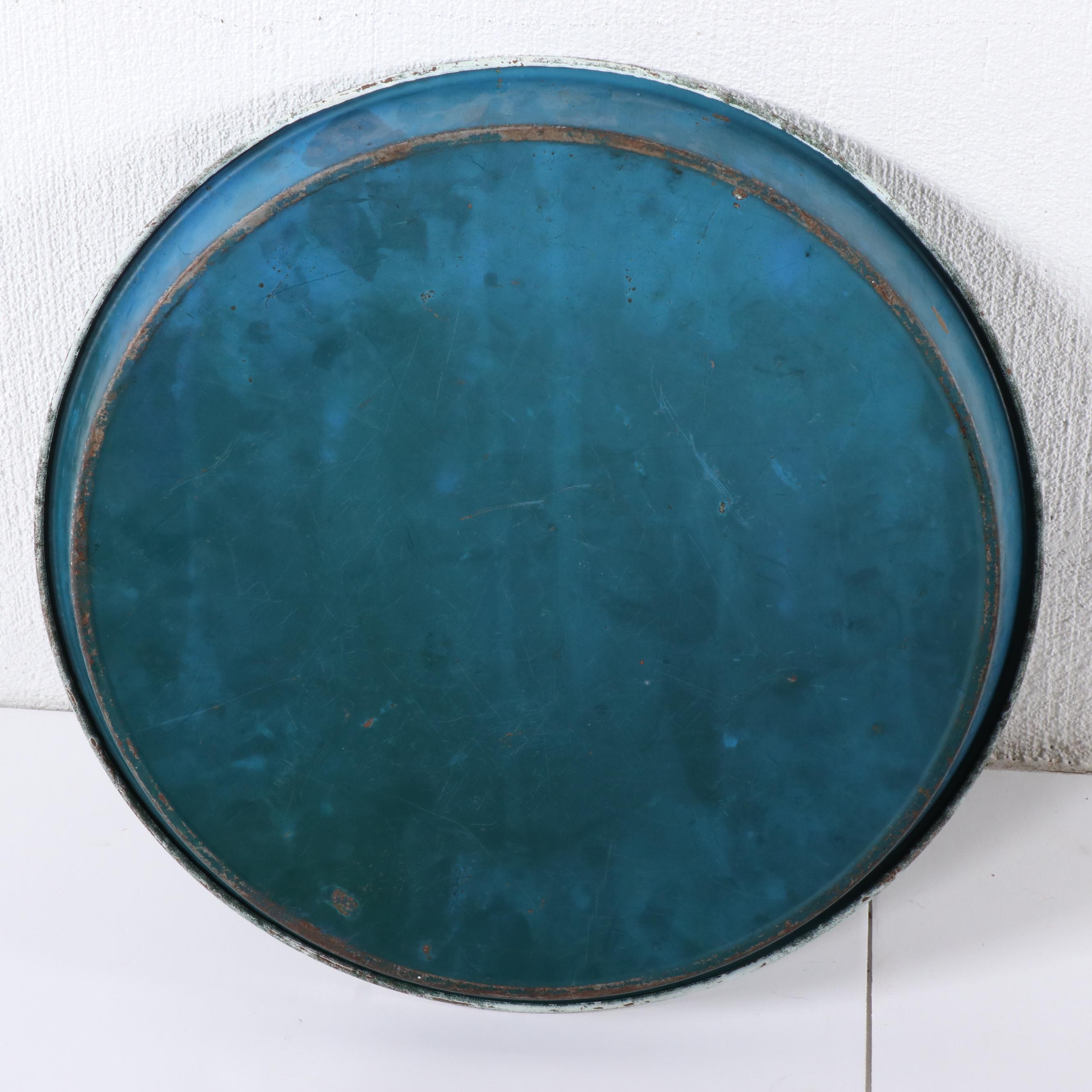 Hudepohl Beer Tray with Lotus Club Sour Mash Whiskey Crate, Vintage