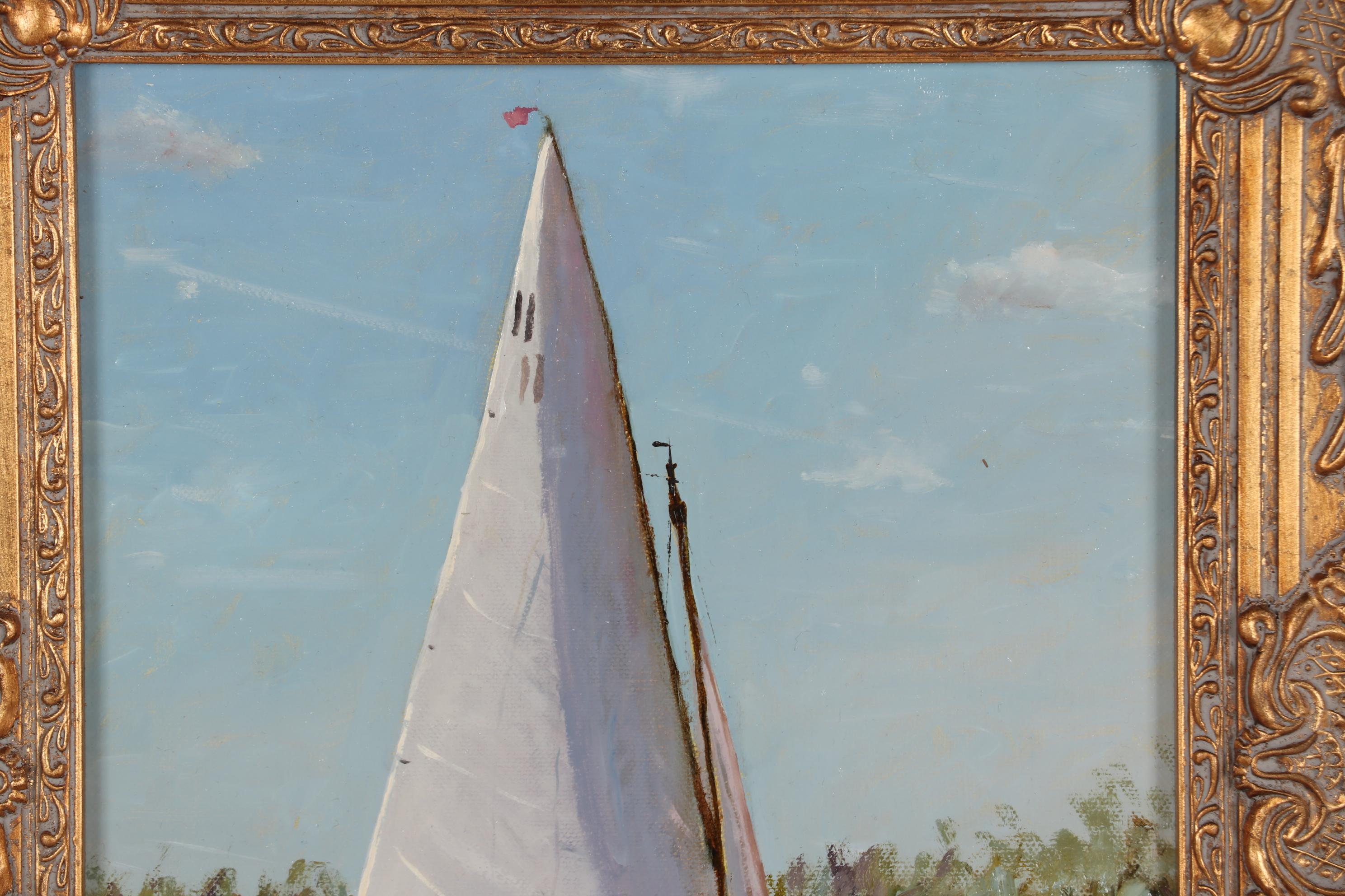 Marco Antonio Vazquez Oil Painting of Sailboat
