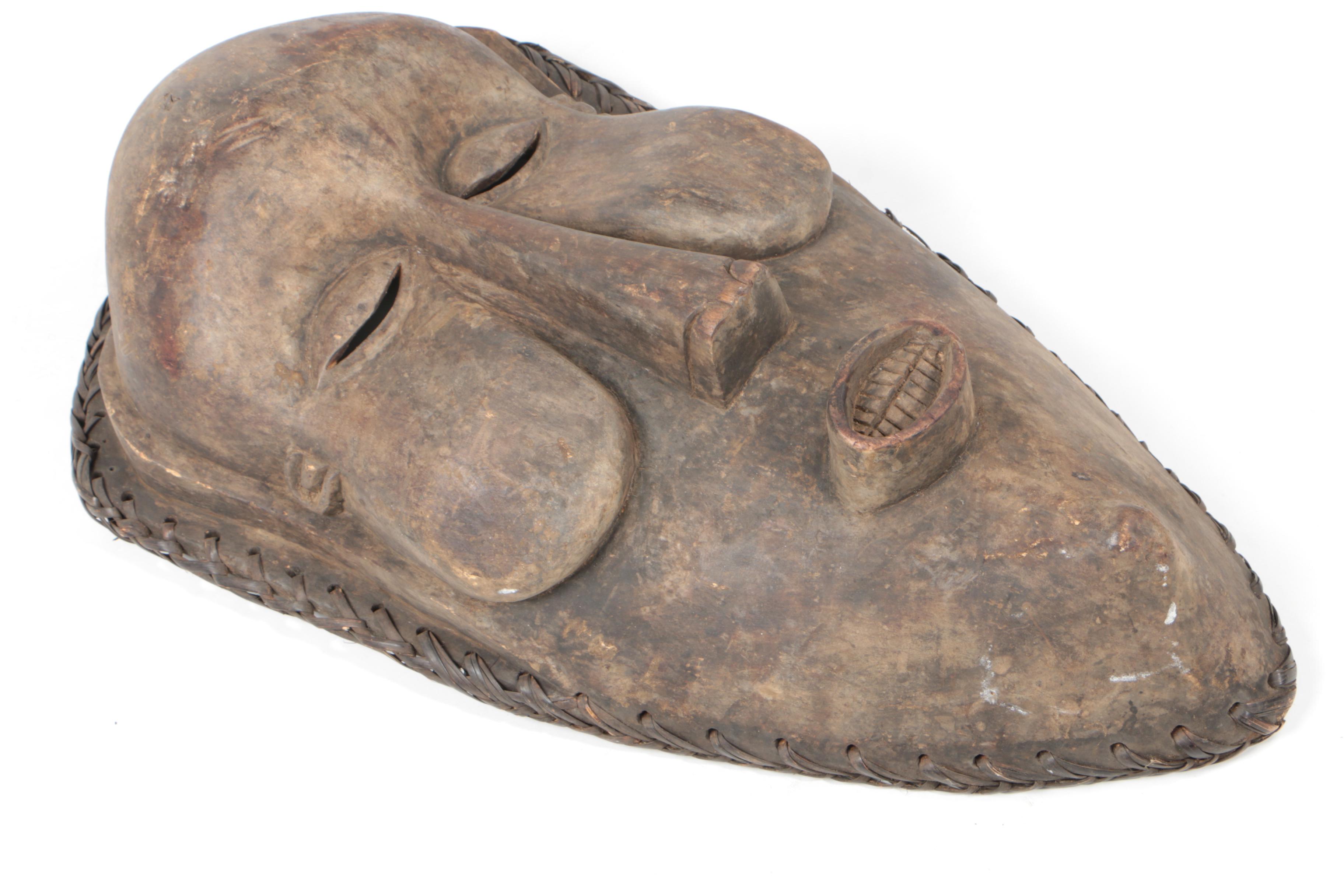 Wooden Yaka/Suku Kakuungu Style Mask