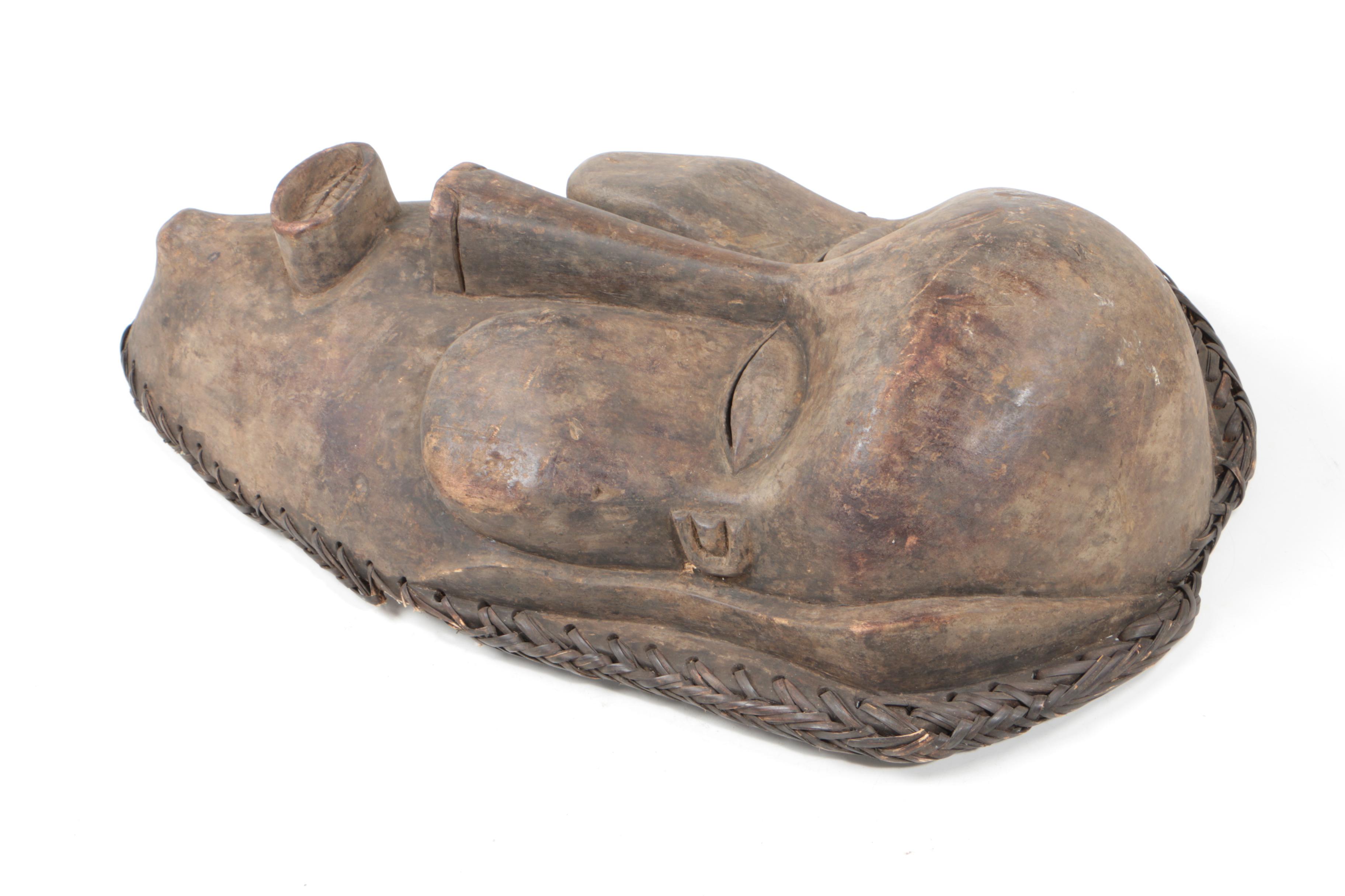 Wooden Yaka/Suku Kakuungu Style Mask