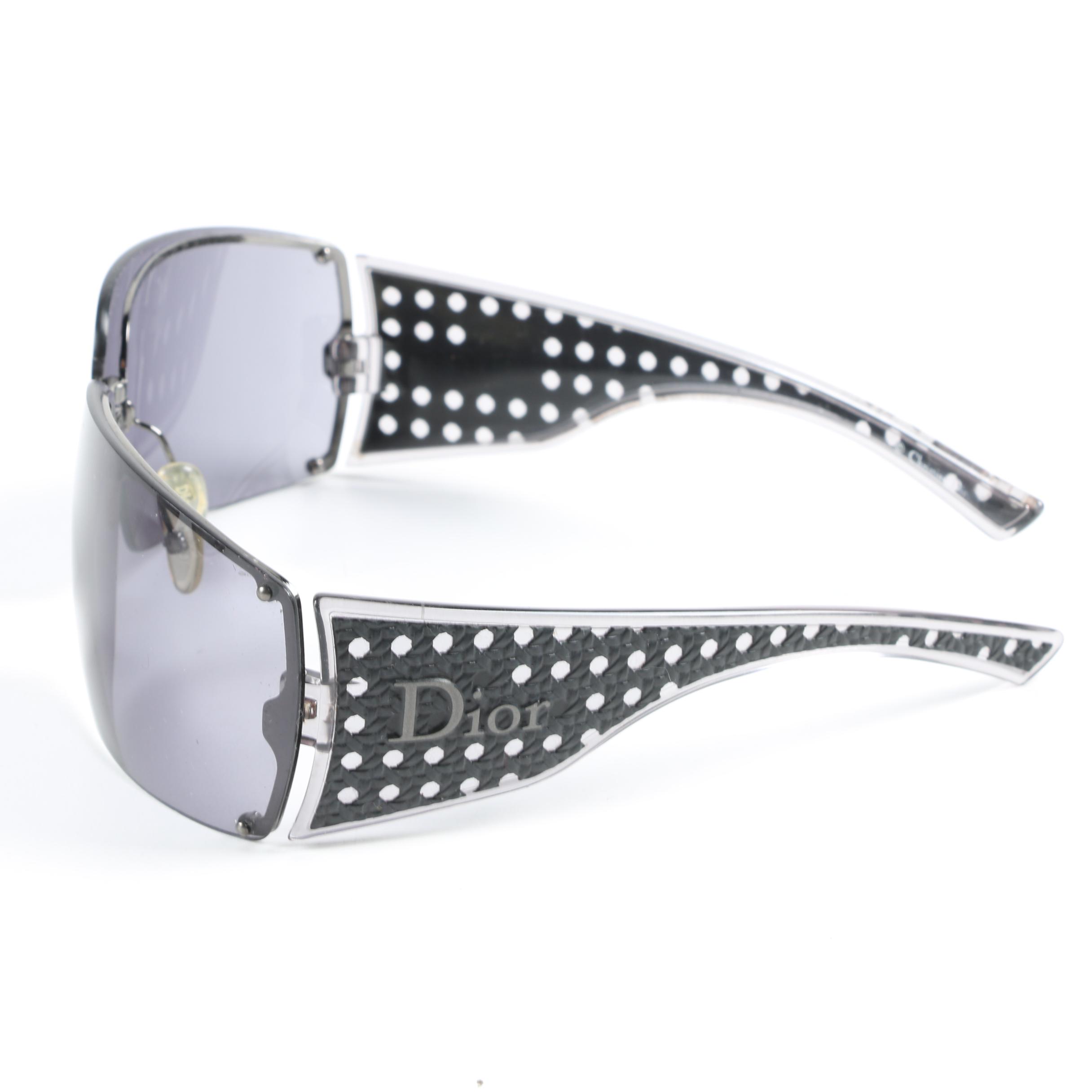 Prada SPR 30P and Christian Dior Quadrille Sunglasses