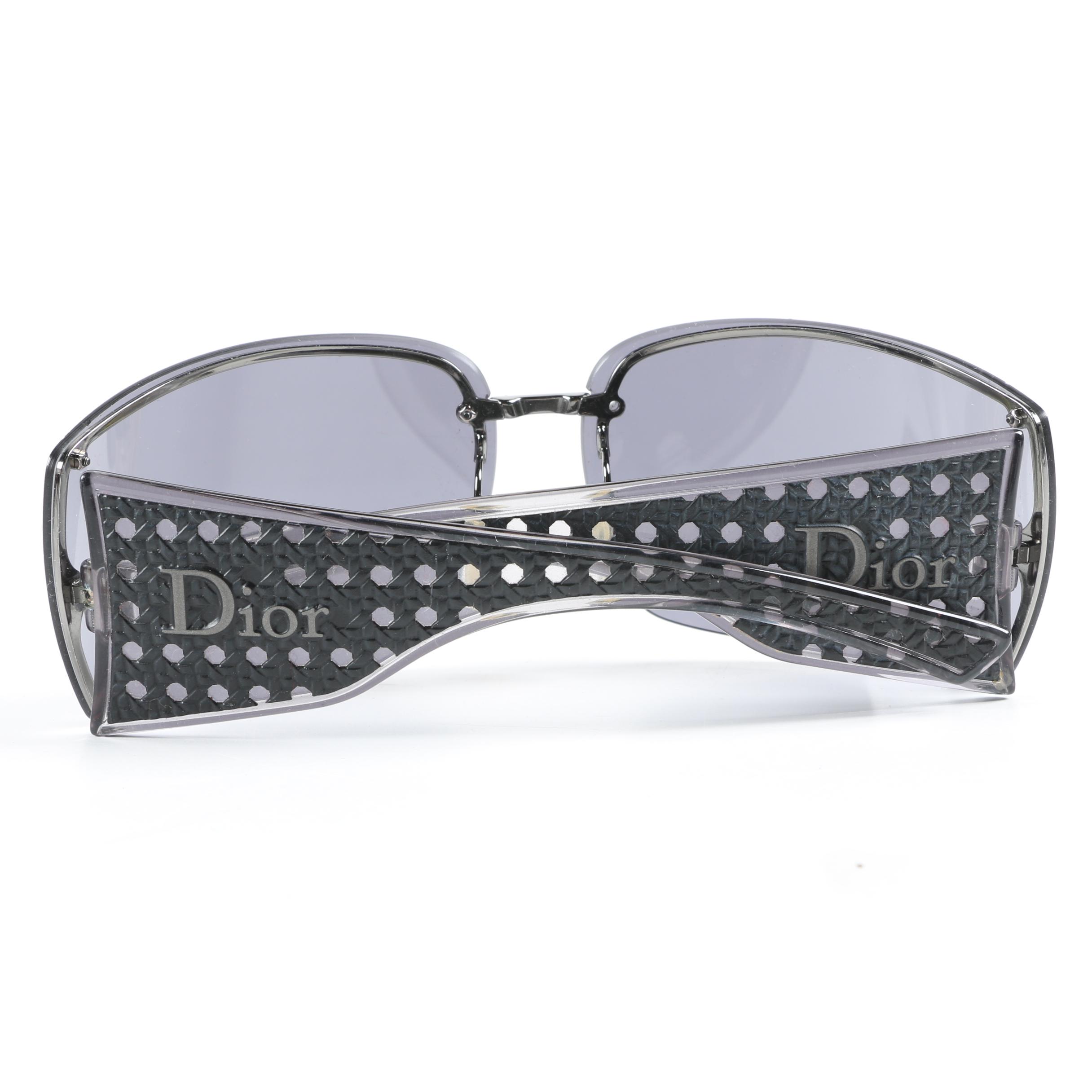 Prada SPR 30P and Christian Dior Quadrille Sunglasses