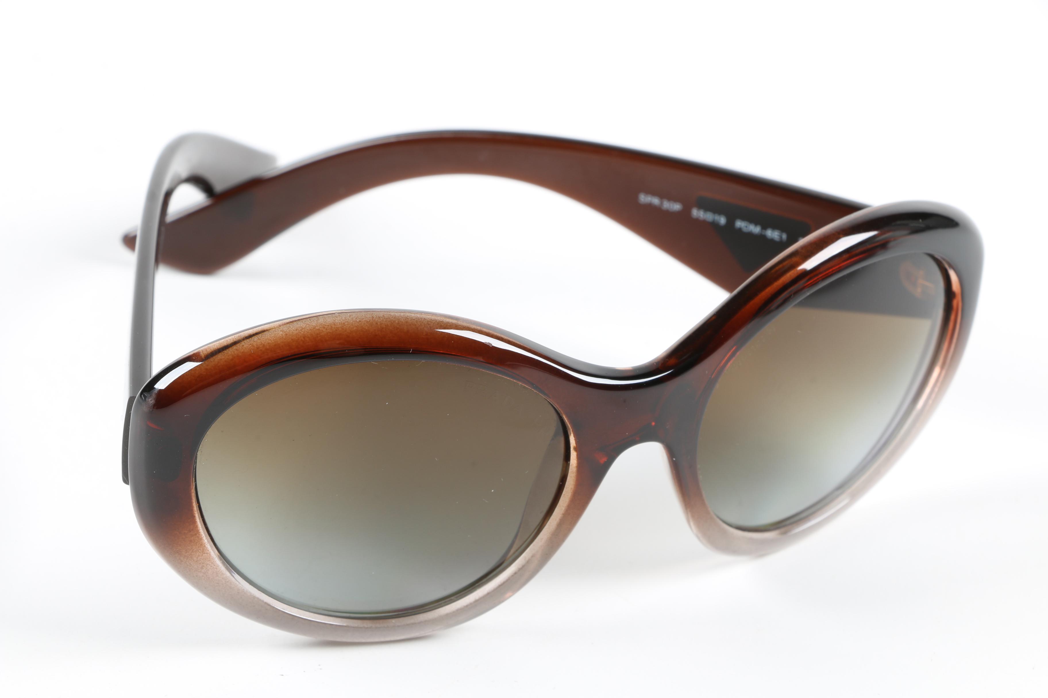Prada SPR 30P and Christian Dior Quadrille Sunglasses