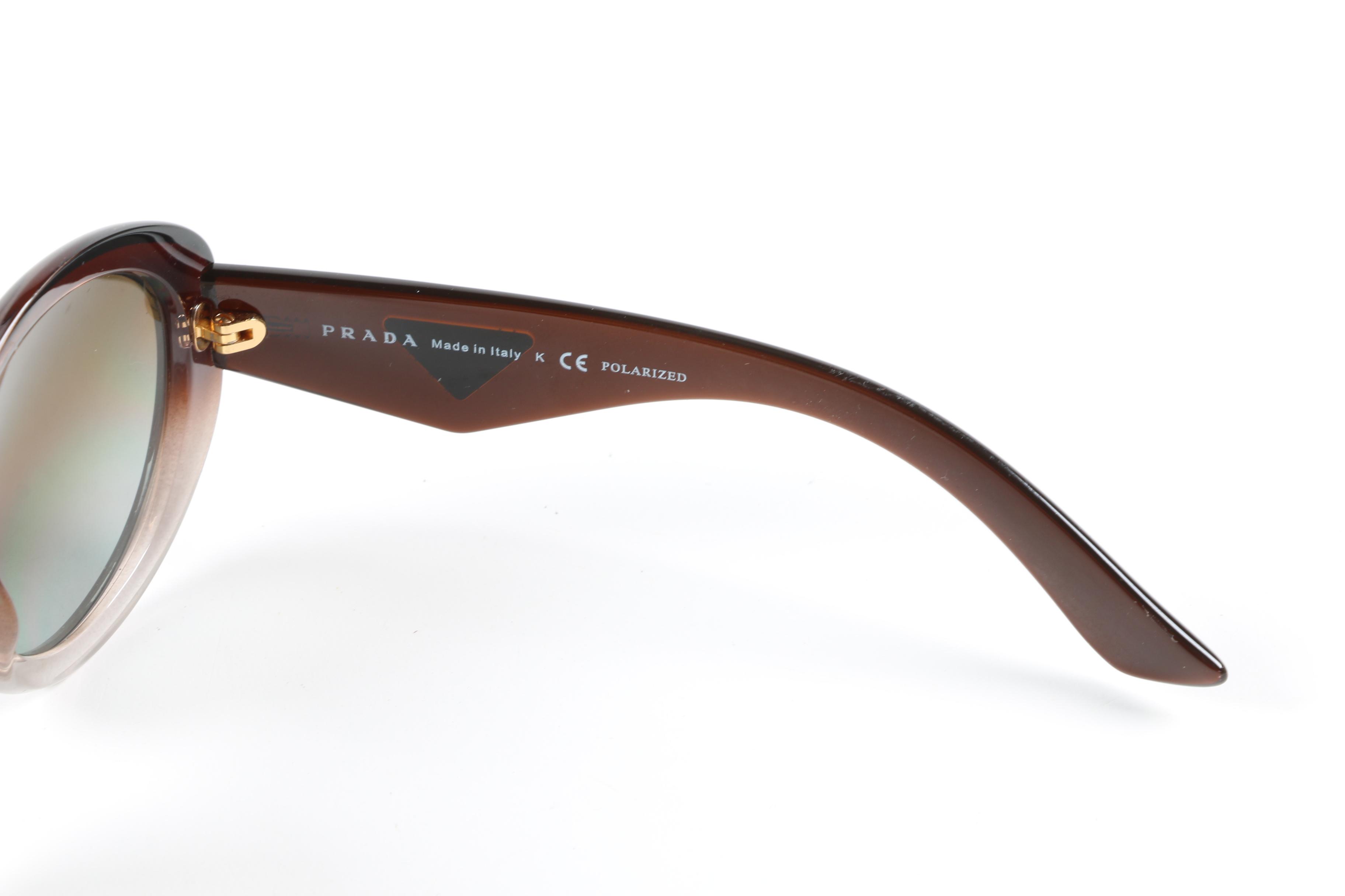 Prada SPR 30P and Christian Dior Quadrille Sunglasses