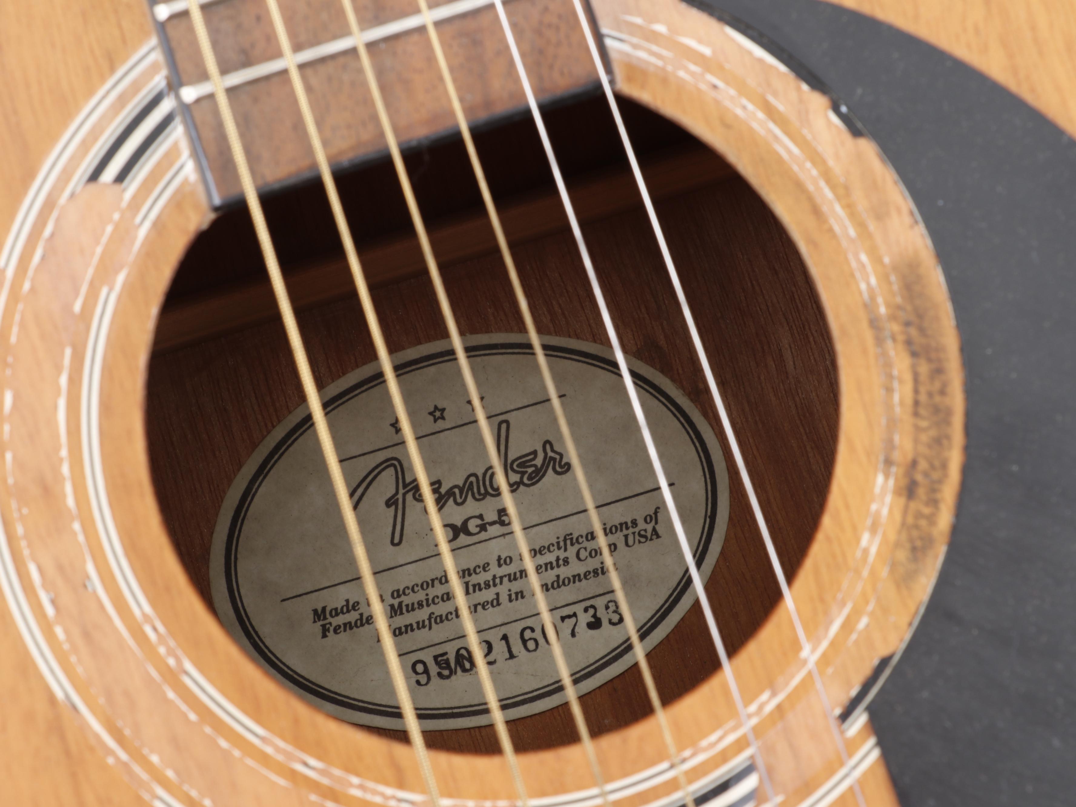 Fender DG-5 Basswood Acoustic Guitar