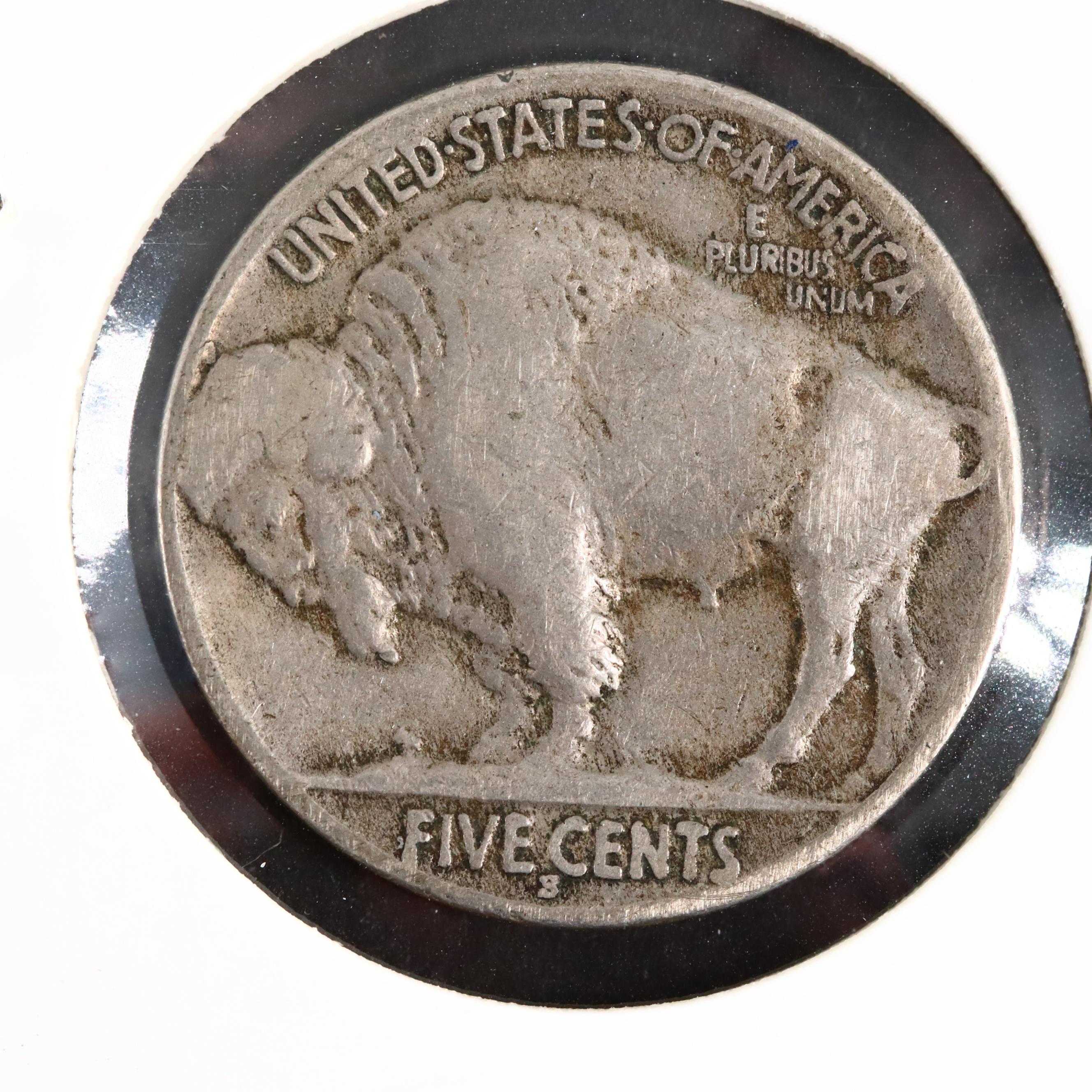 Nineteen Various Buffalo Nickels Ranging from 1918-1934