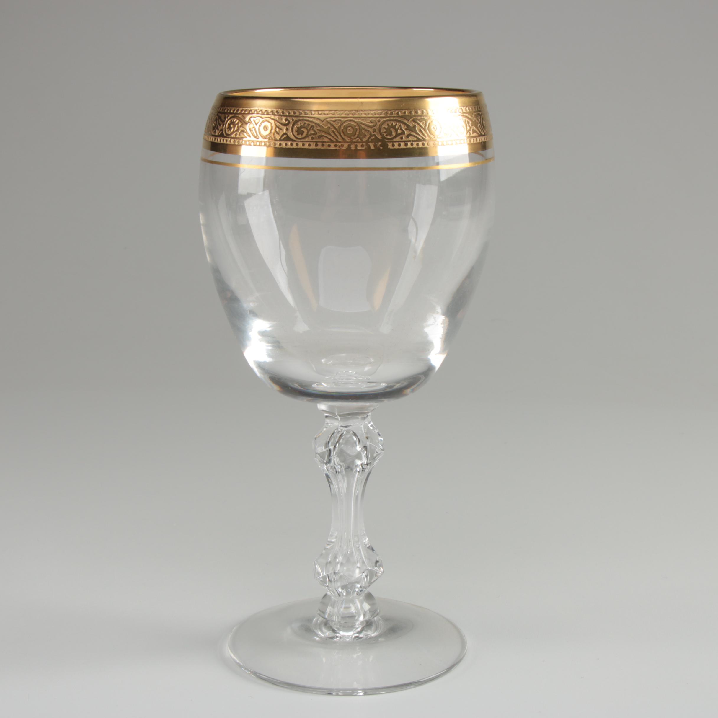 Tiffin "Minton" Crystal Stemware and Old Fashioned Glass, 1957–1973