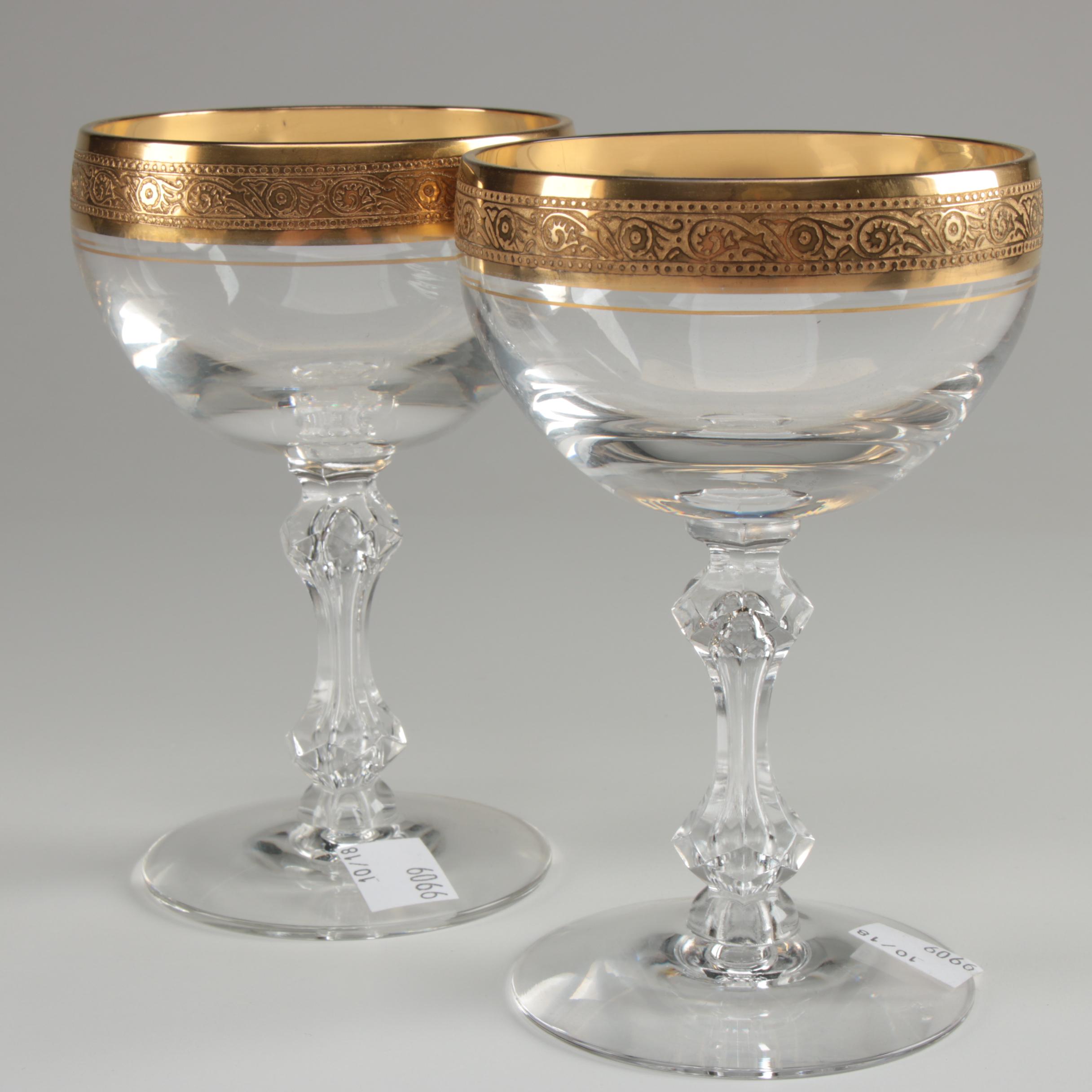 Tiffin "Minton" Crystal Stemware and Old Fashioned Glass, 1957–1973
