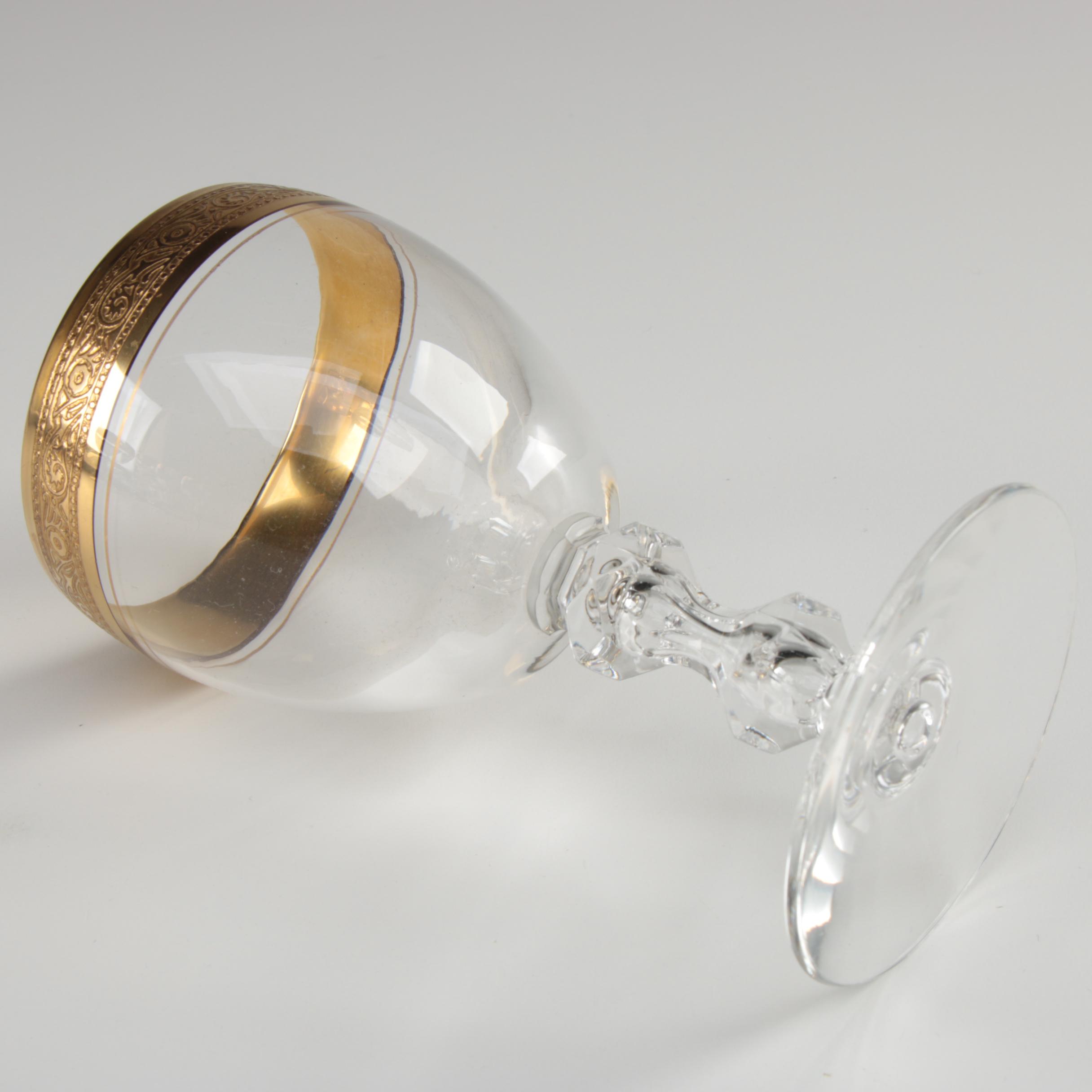 Tiffin "Minton" Crystal Stemware and Old Fashioned Glass, 1957–1973