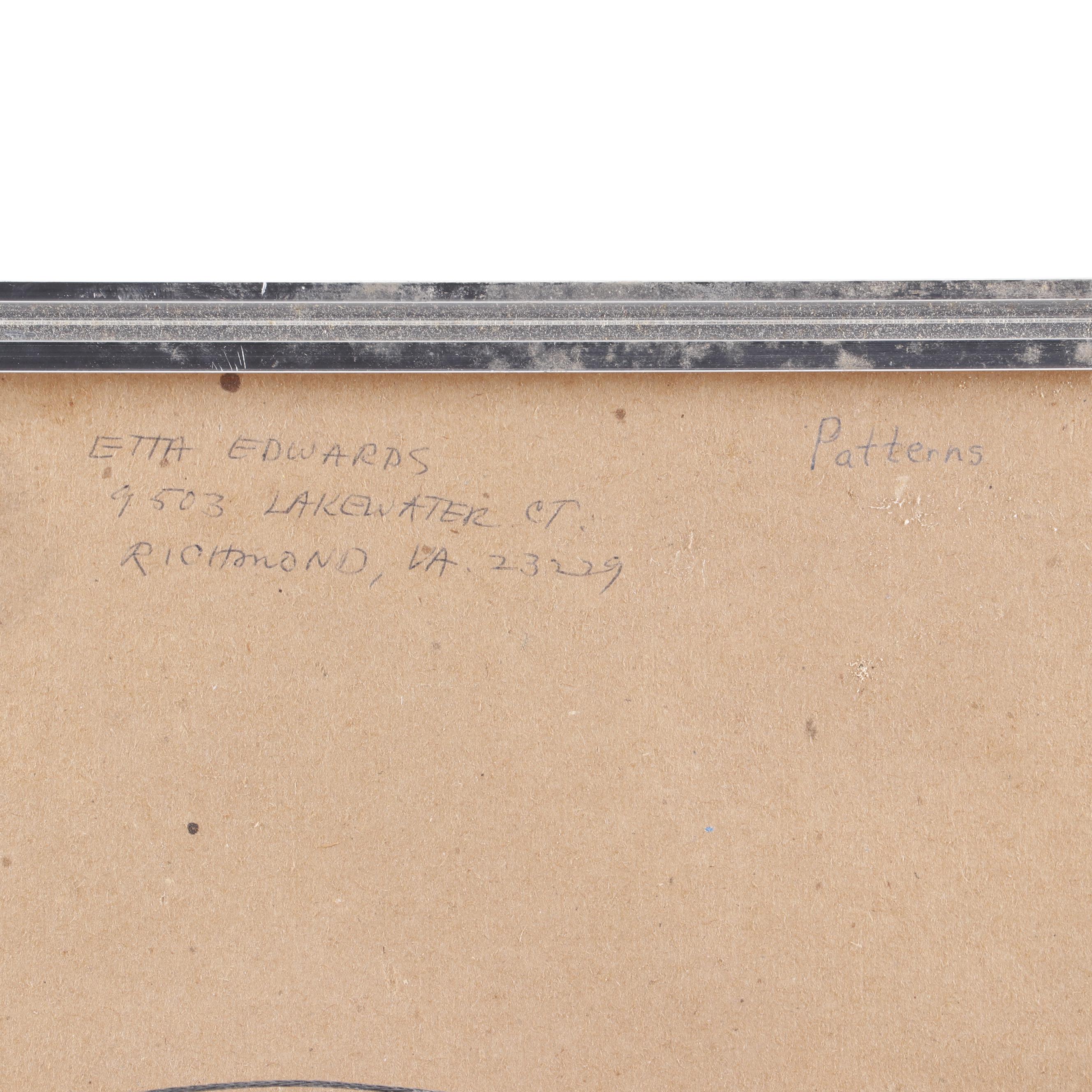 Etta Edwards Giclee "Patterns"