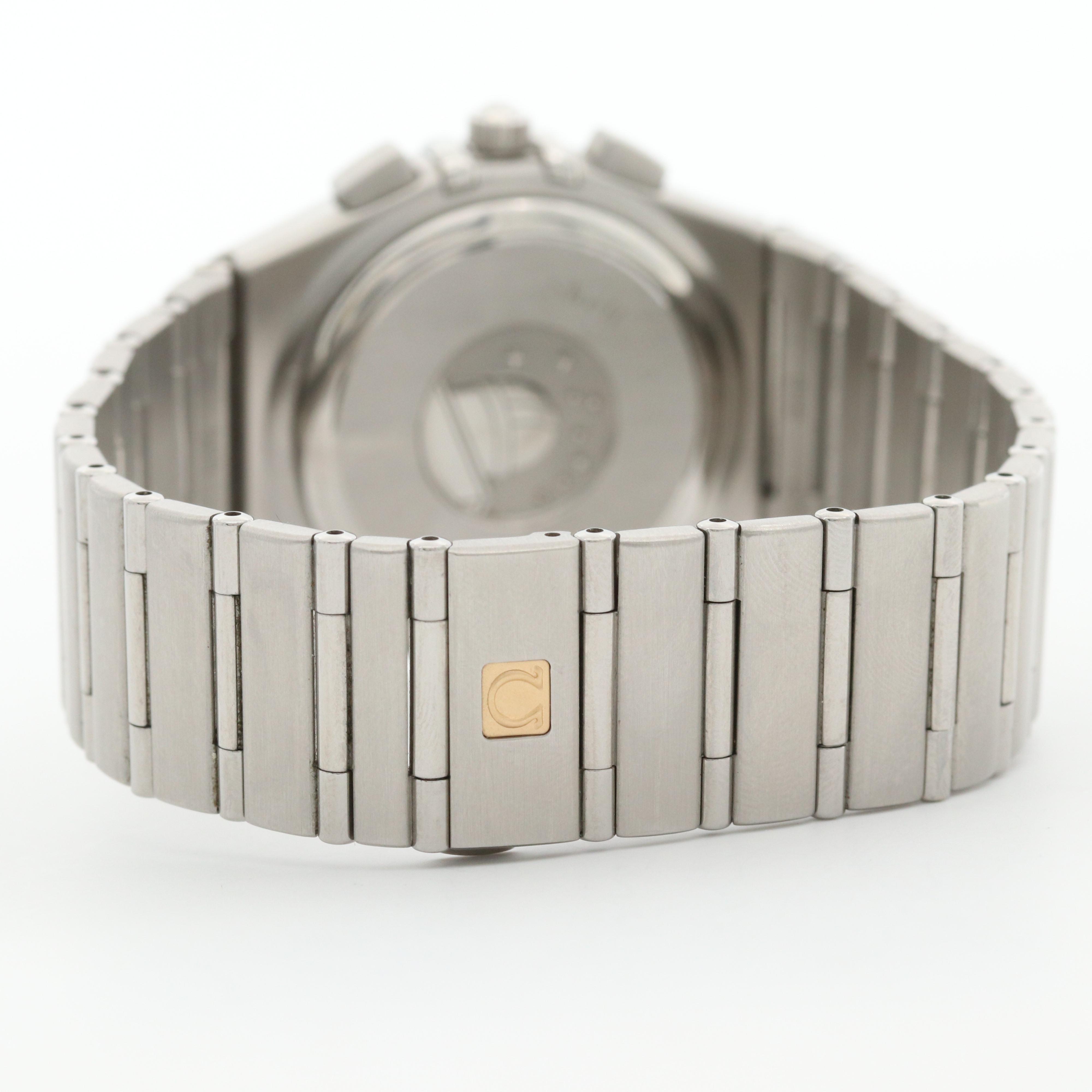 Omega Constellation Stainless Steel Quartz Chronograph Award Watch, 2001