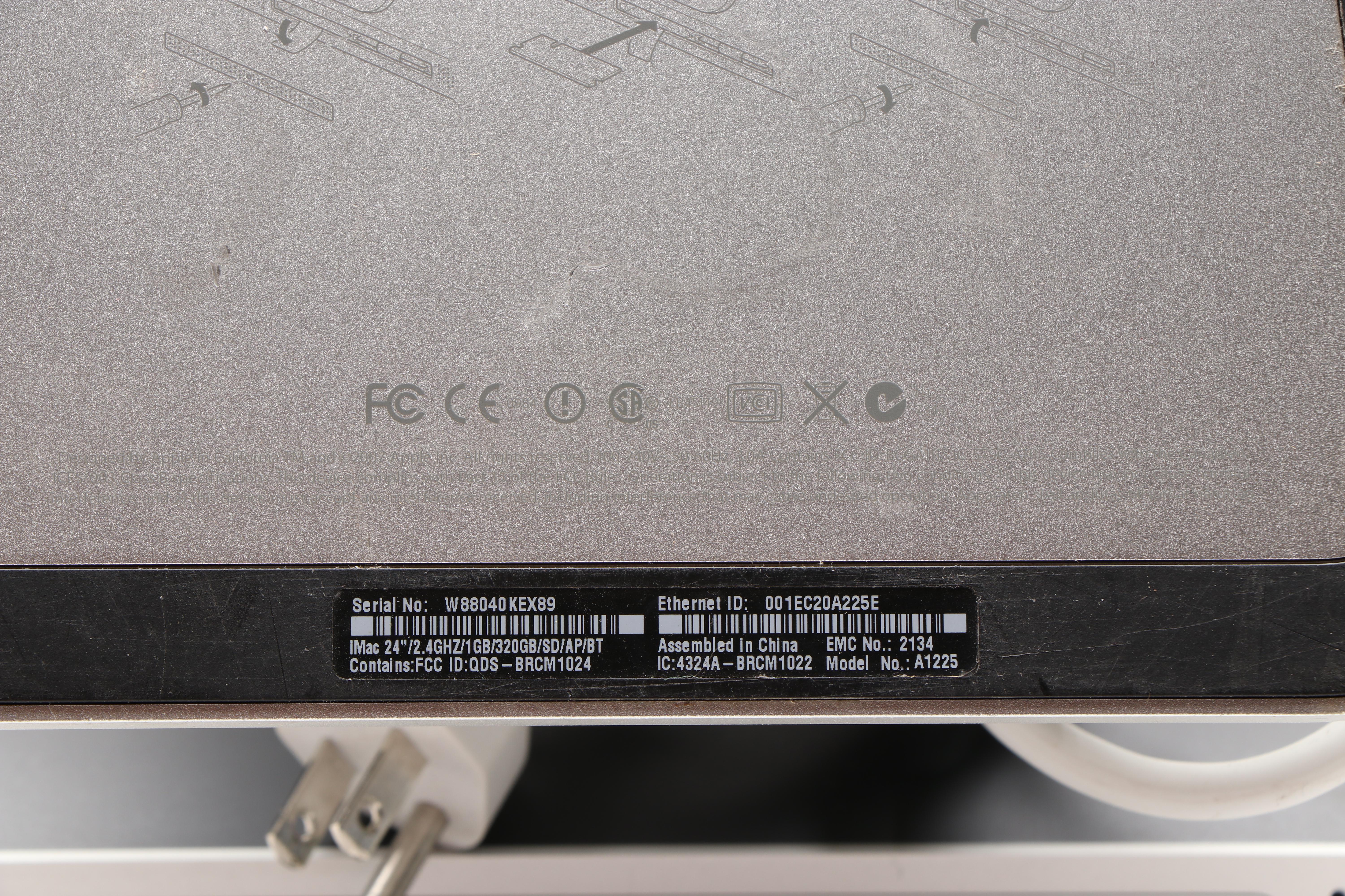 24" iMac Desktop Computer