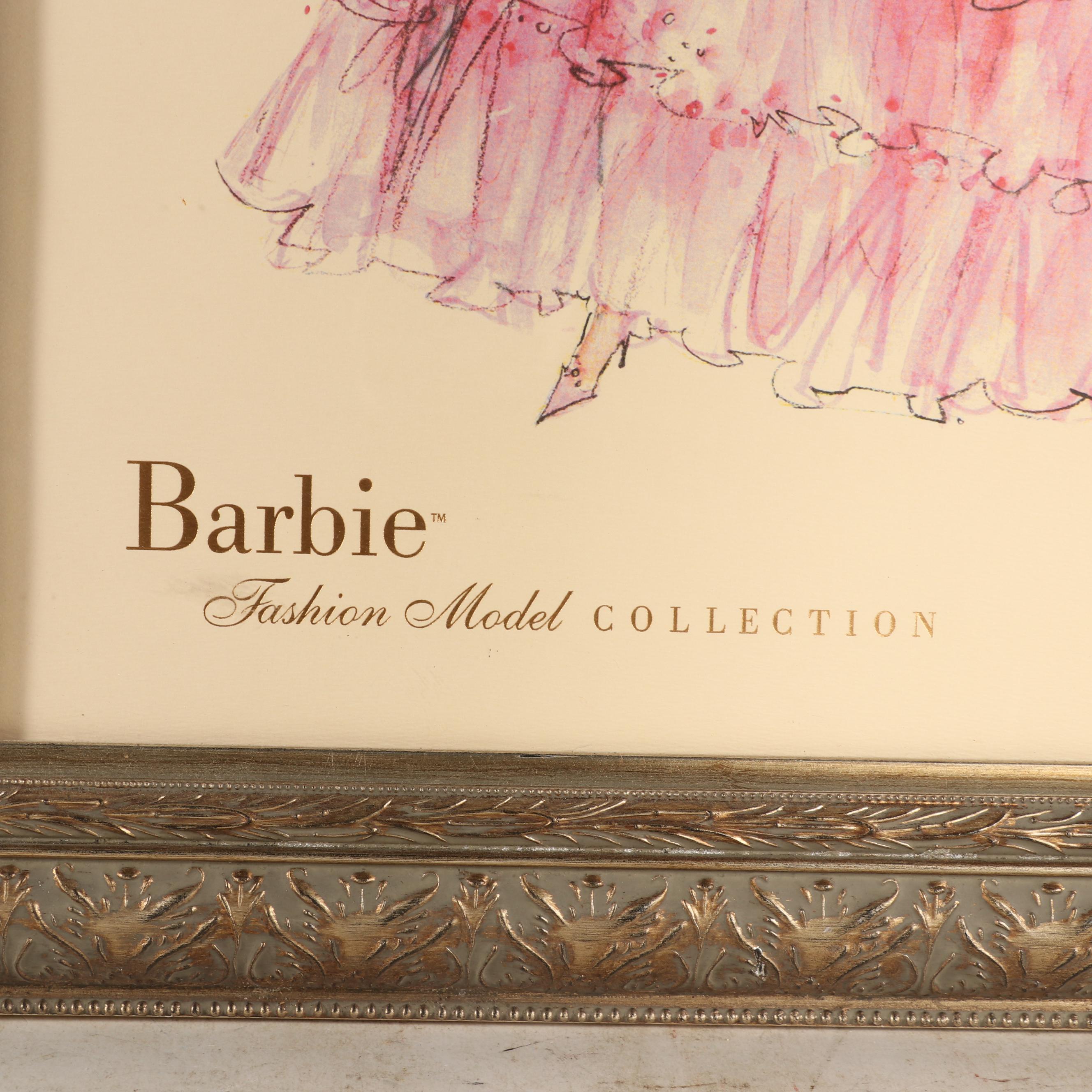 Robert Best Barbie Offset Lithograph