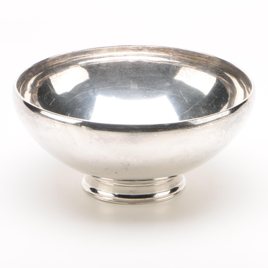 Tiffany & Co. Sterling Silver Footed Bowl, Early 20th Century