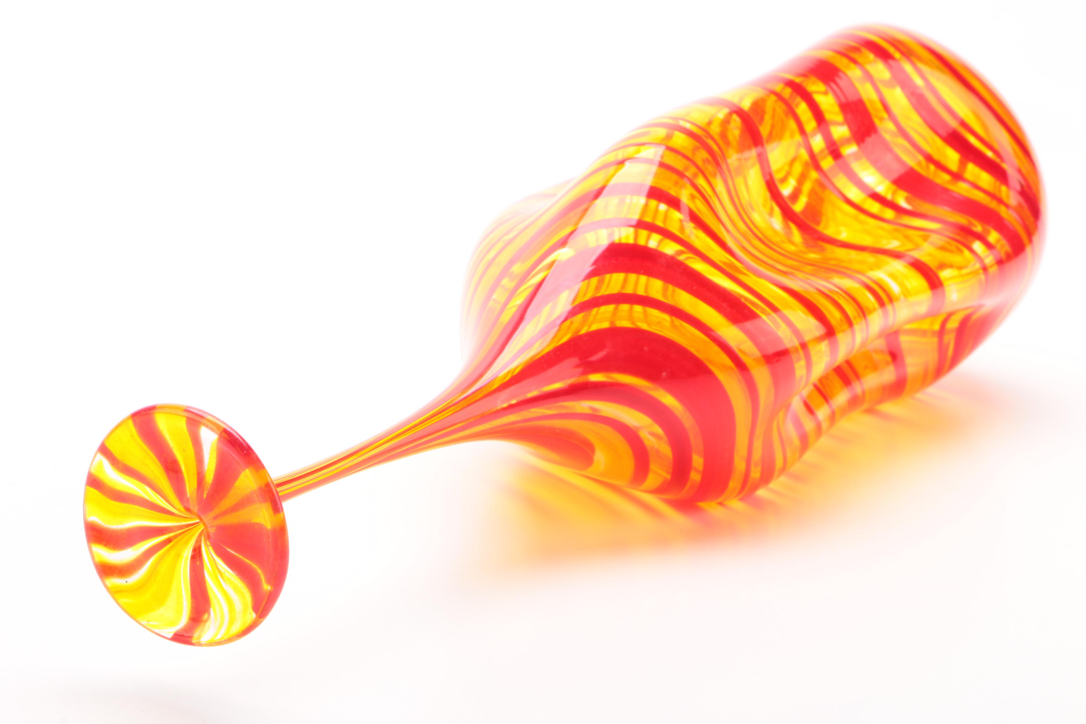 Darren Goodman Hand Blown Glass "Vetrobottle" from "Ferrari" Series