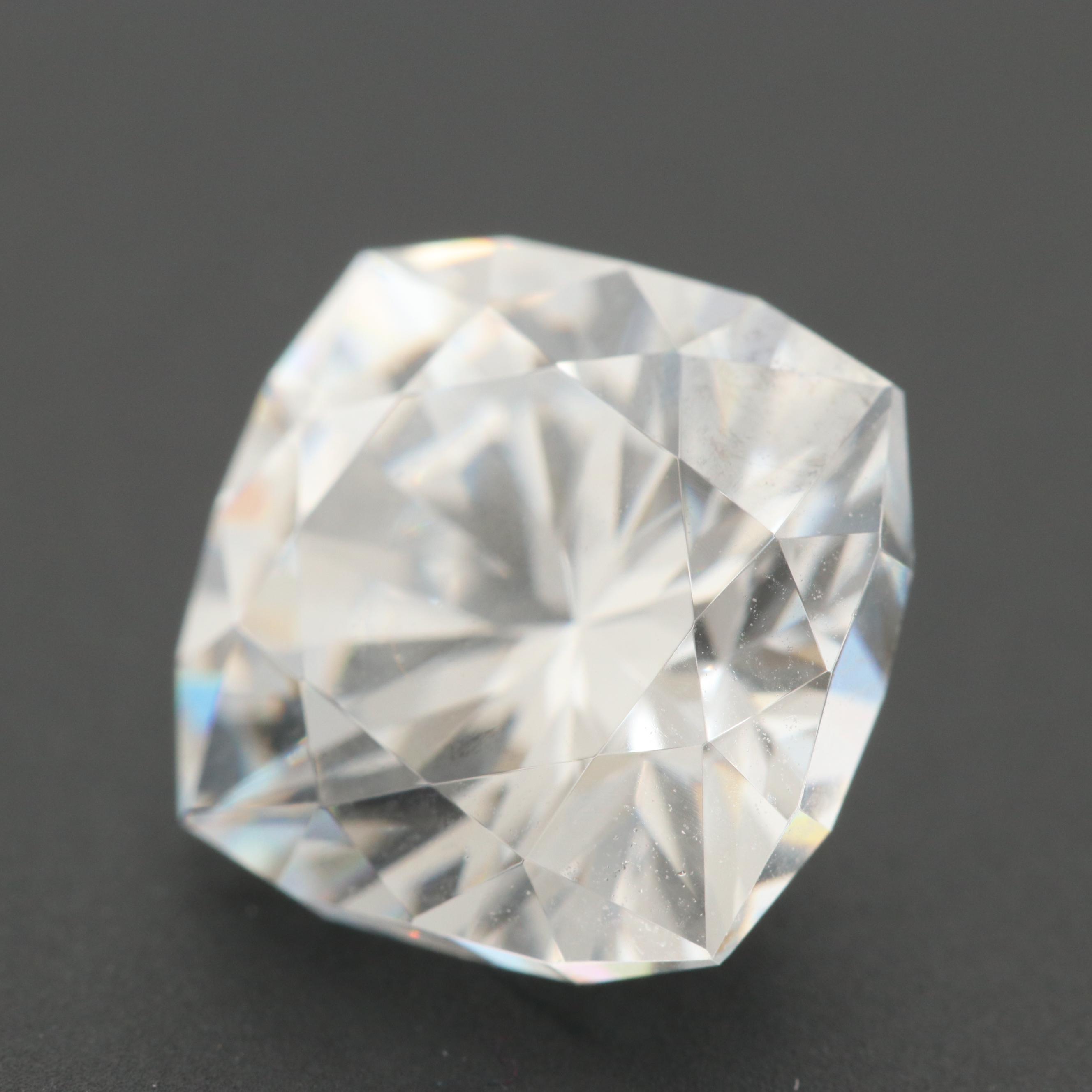 Loose 10.06 CT Cubic Zirconia Stone