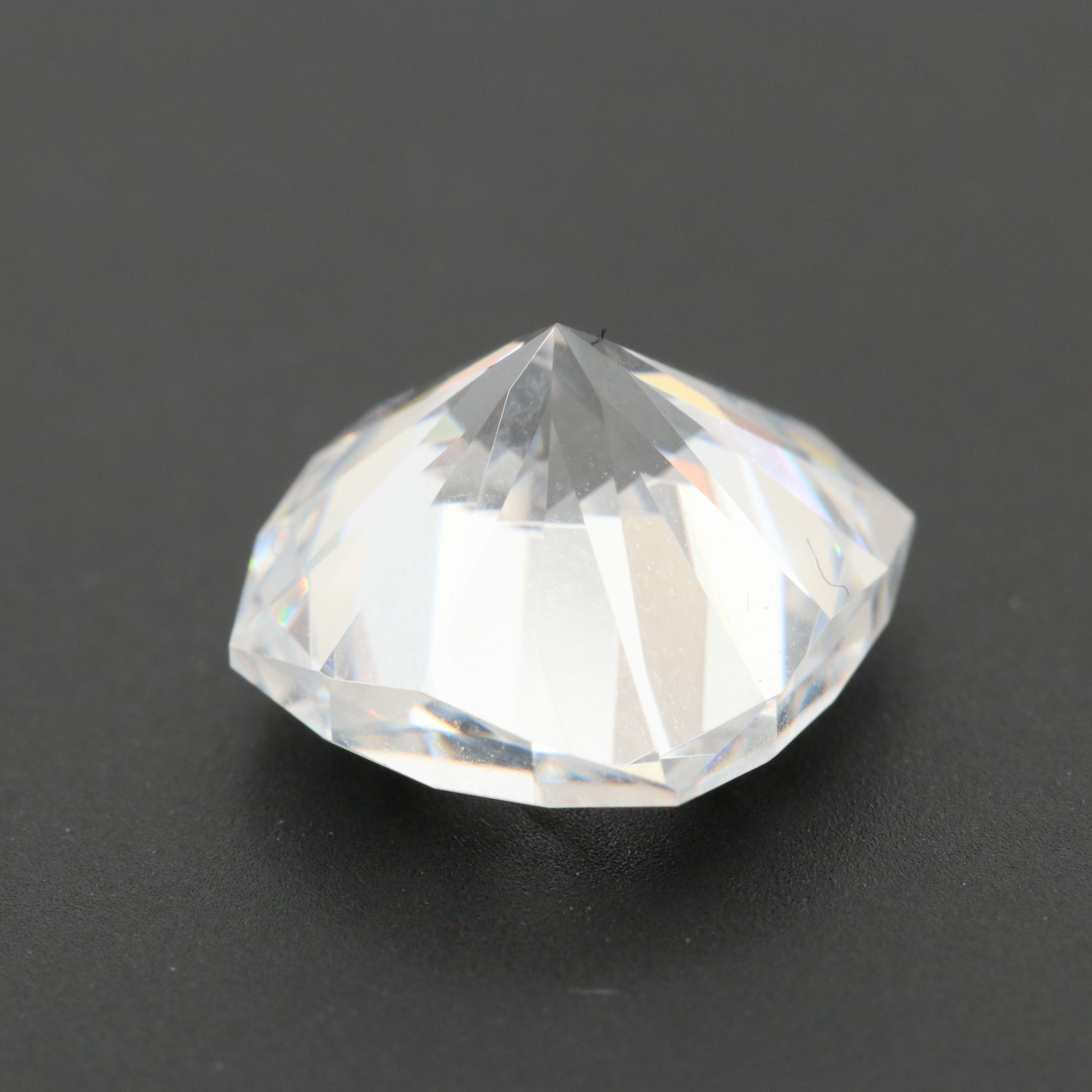 Loose 10.06 CT Cubic Zirconia Stone