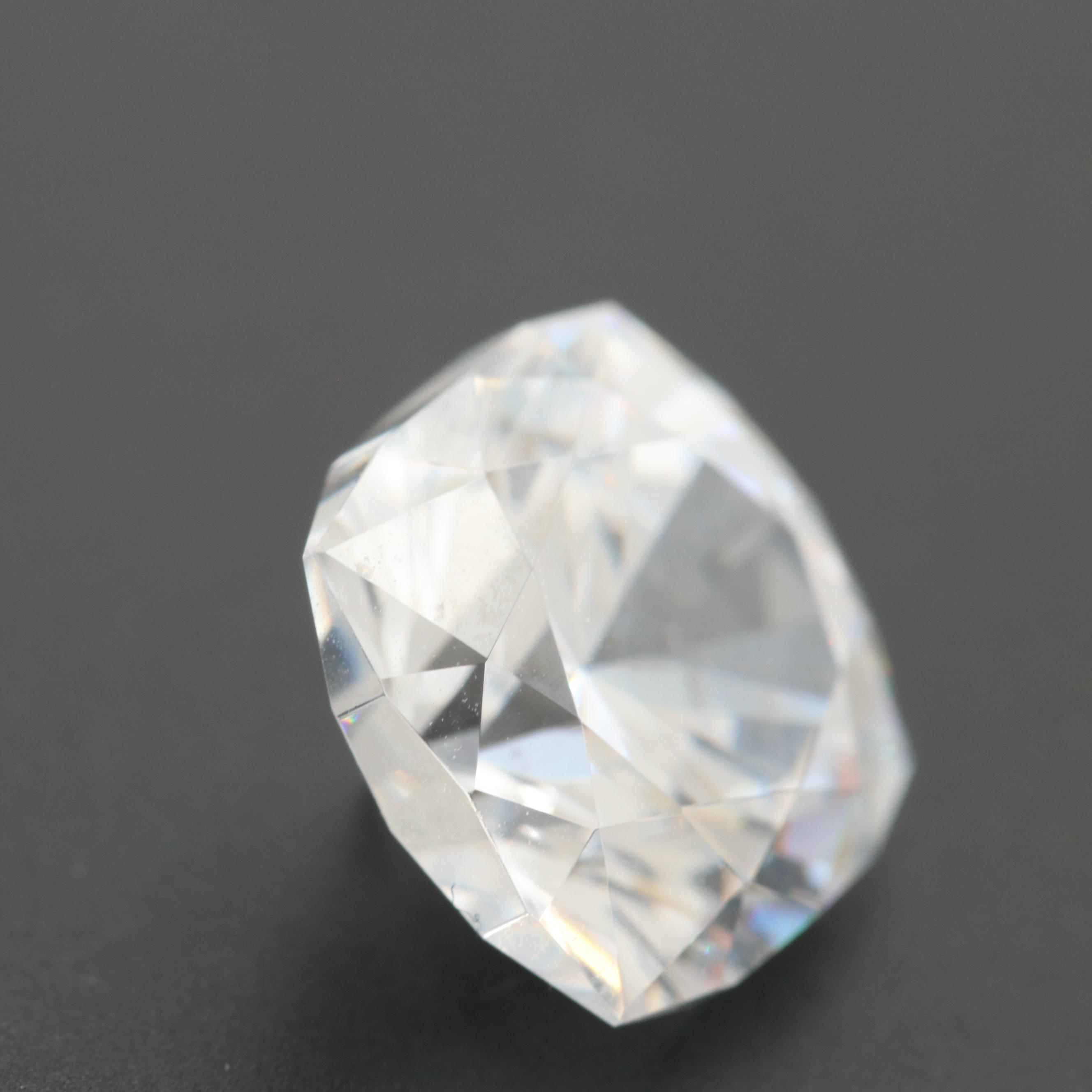 Loose 10.06 CT Cubic Zirconia Stone
