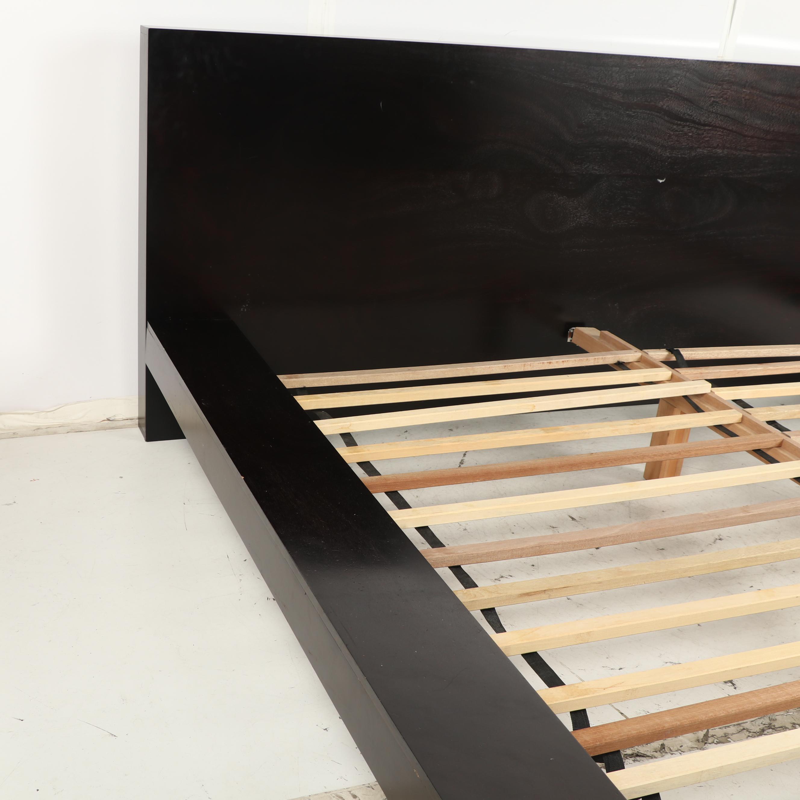 Z Gallerie King Size Platform Bed Frame