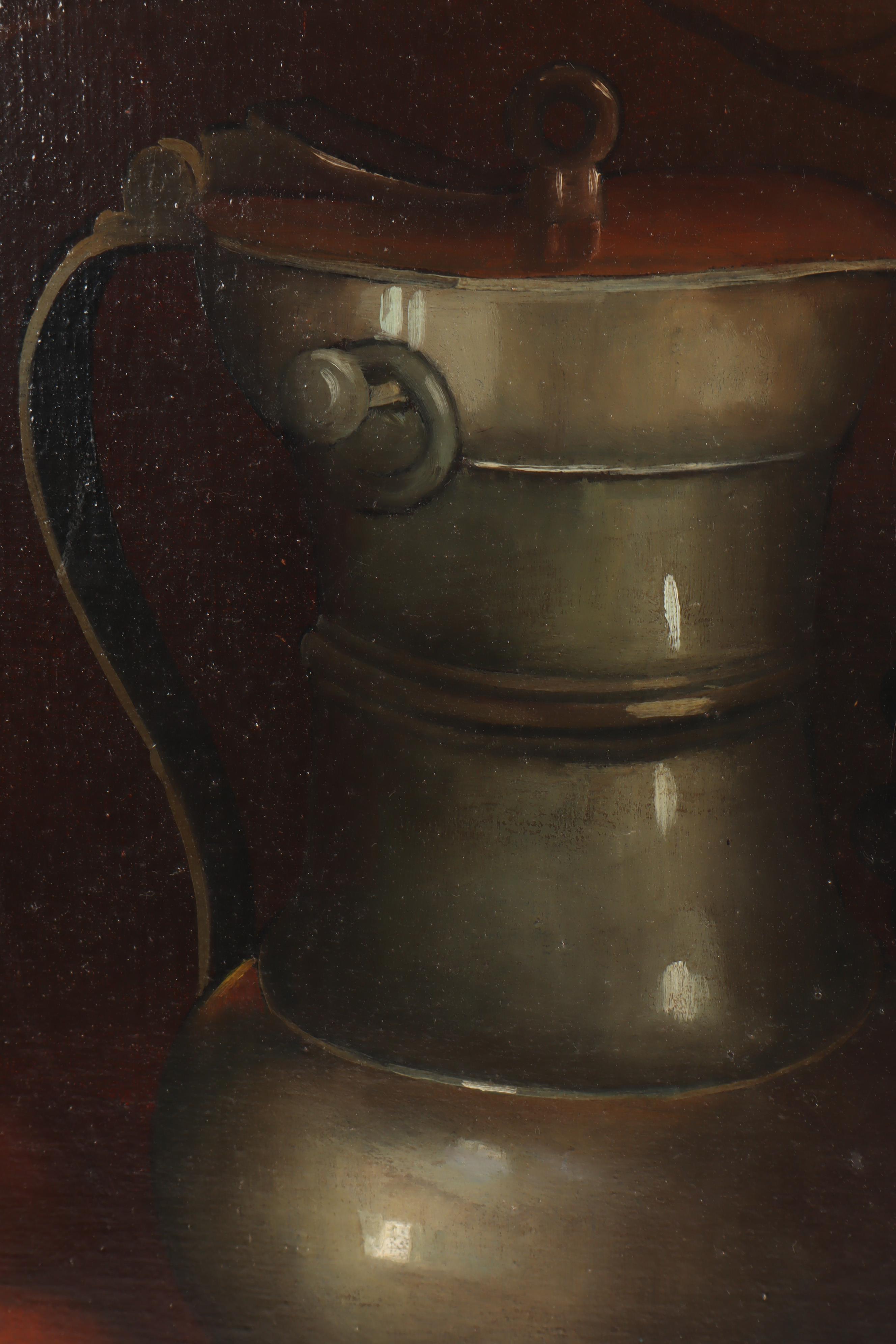 Manuel Ruiz Still Life Oil Painting