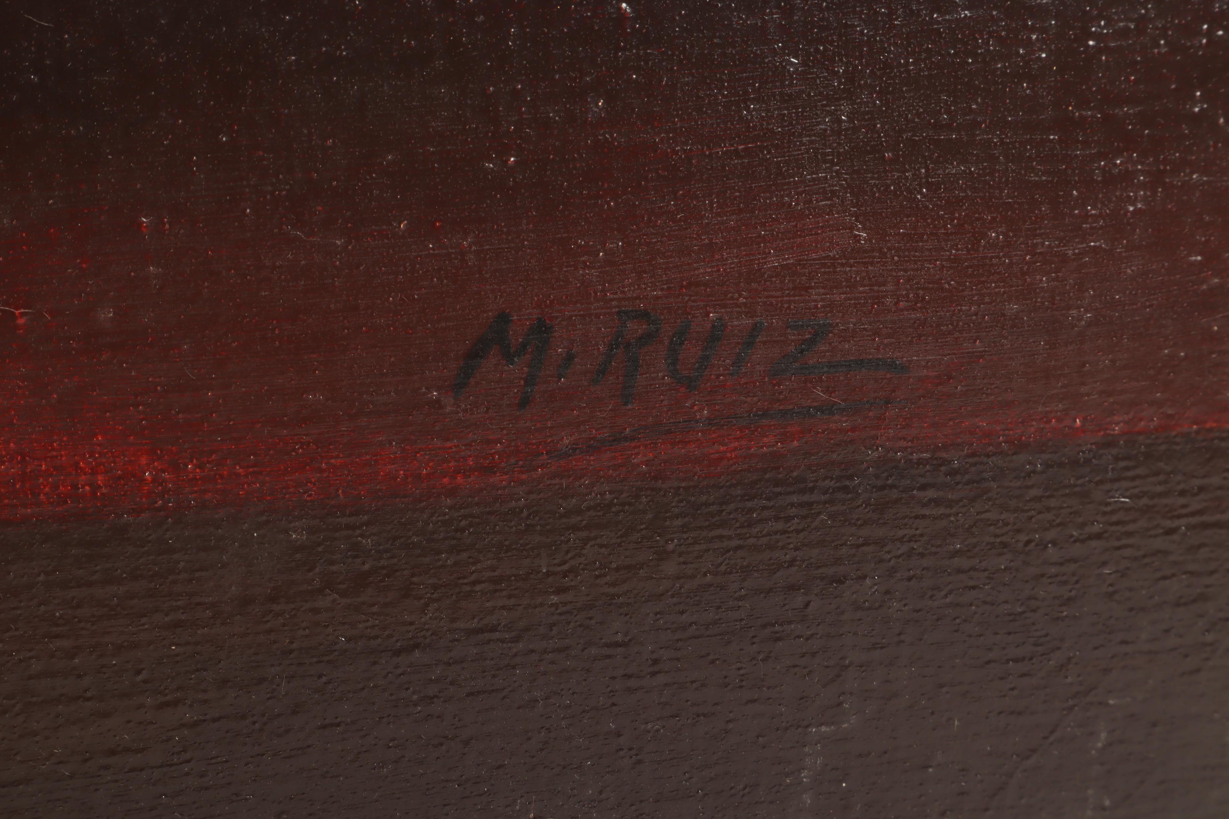 Manuel Ruiz Still Life Oil Painting