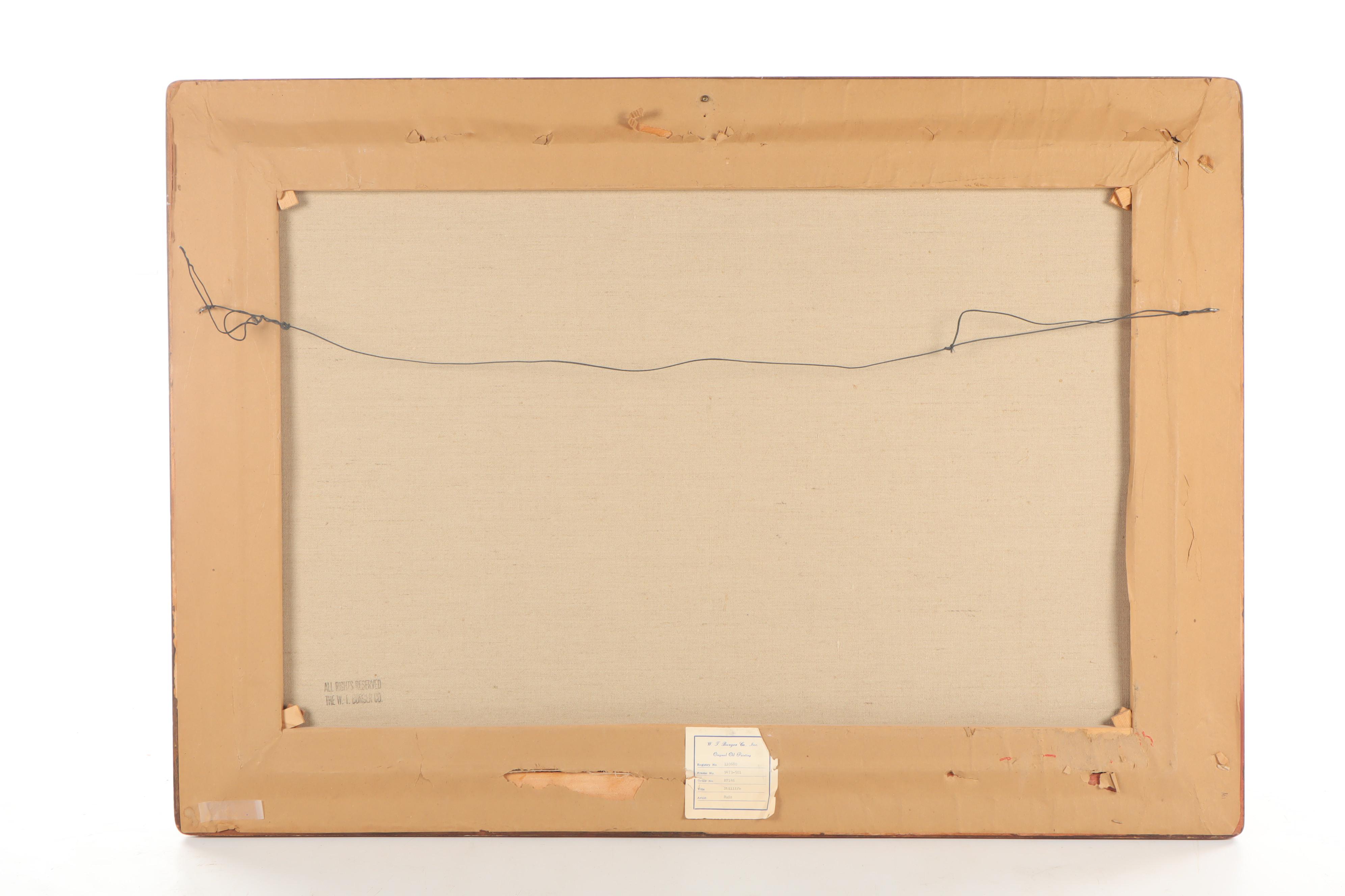 Manuel Ruiz Still Life Oil Painting