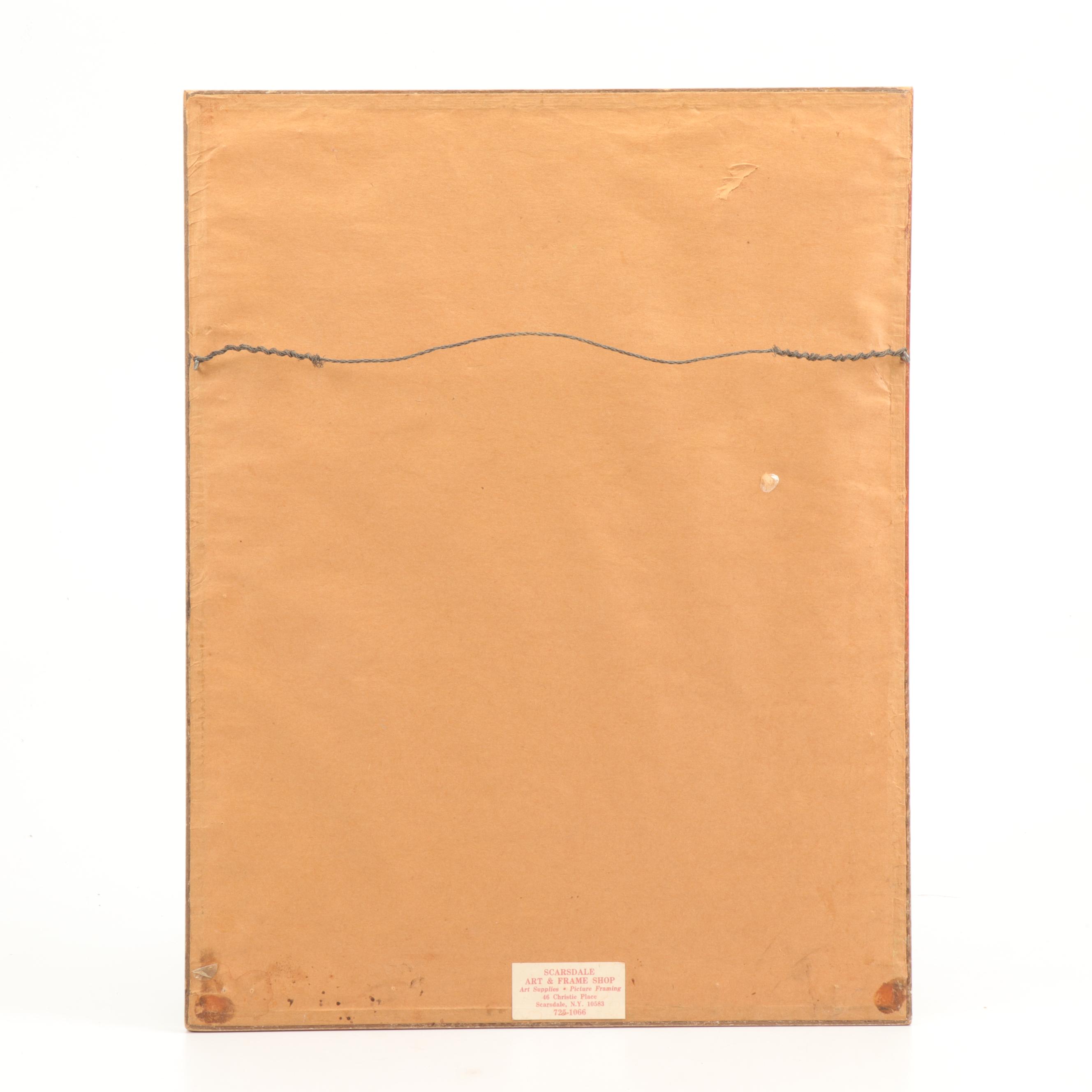 Oil Painting Portrait of an Old Chinese Man