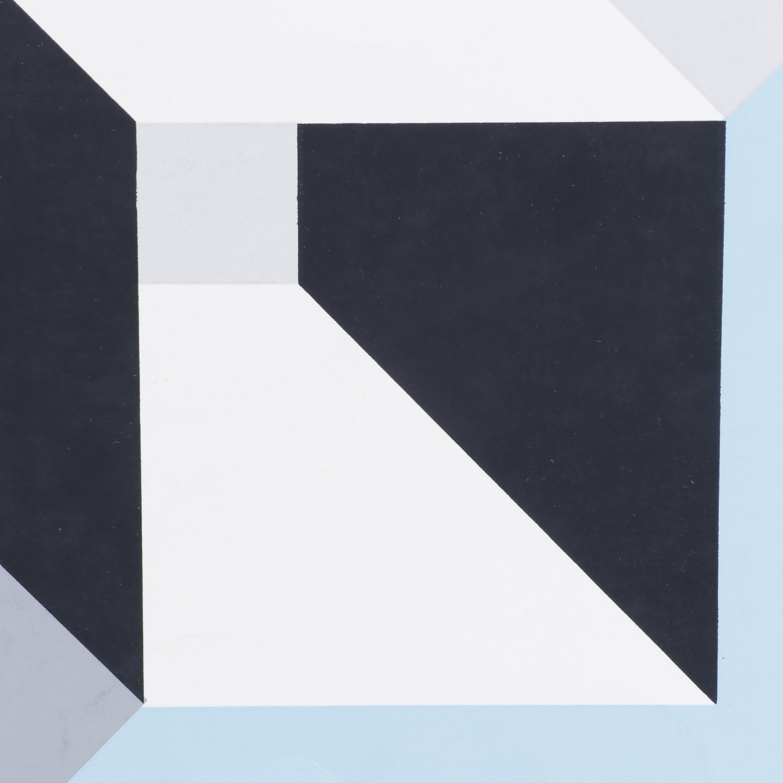 Paul Jablonka Abstract Serigraph