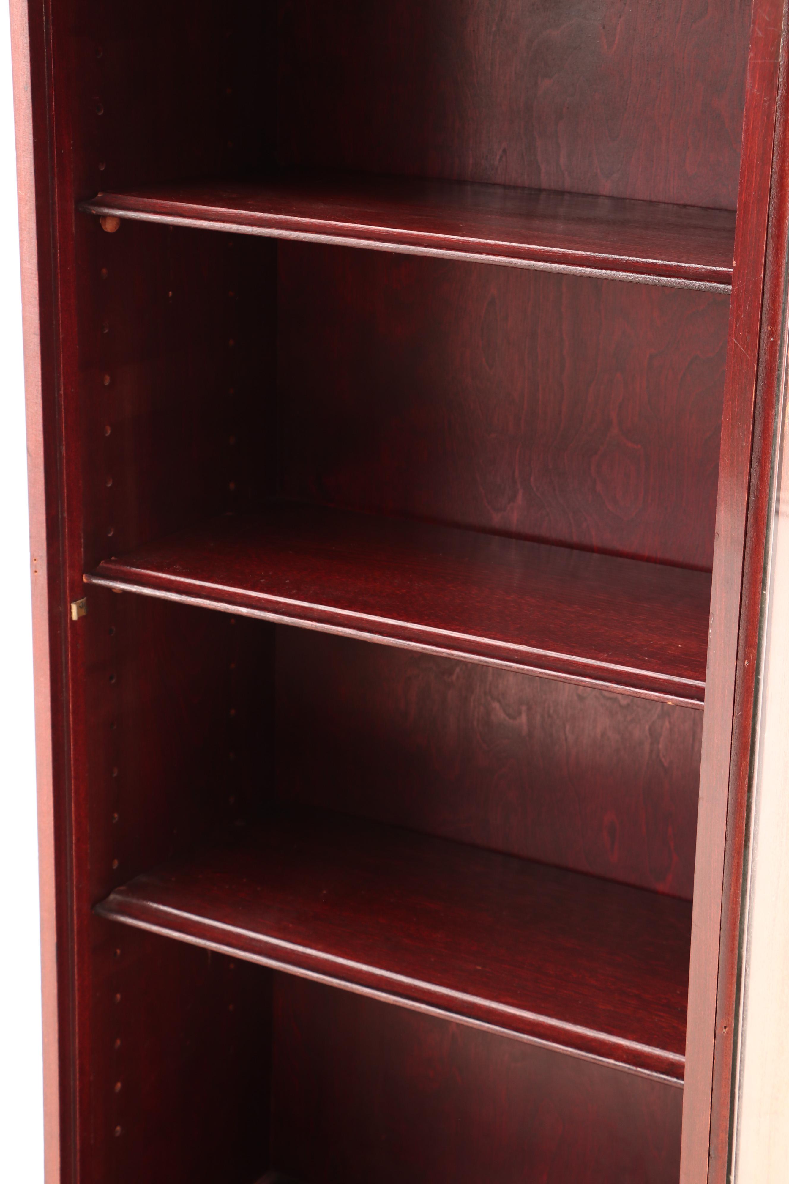 Robert Mitchell Furniture Co. Mahogany Finish Display Cabinet