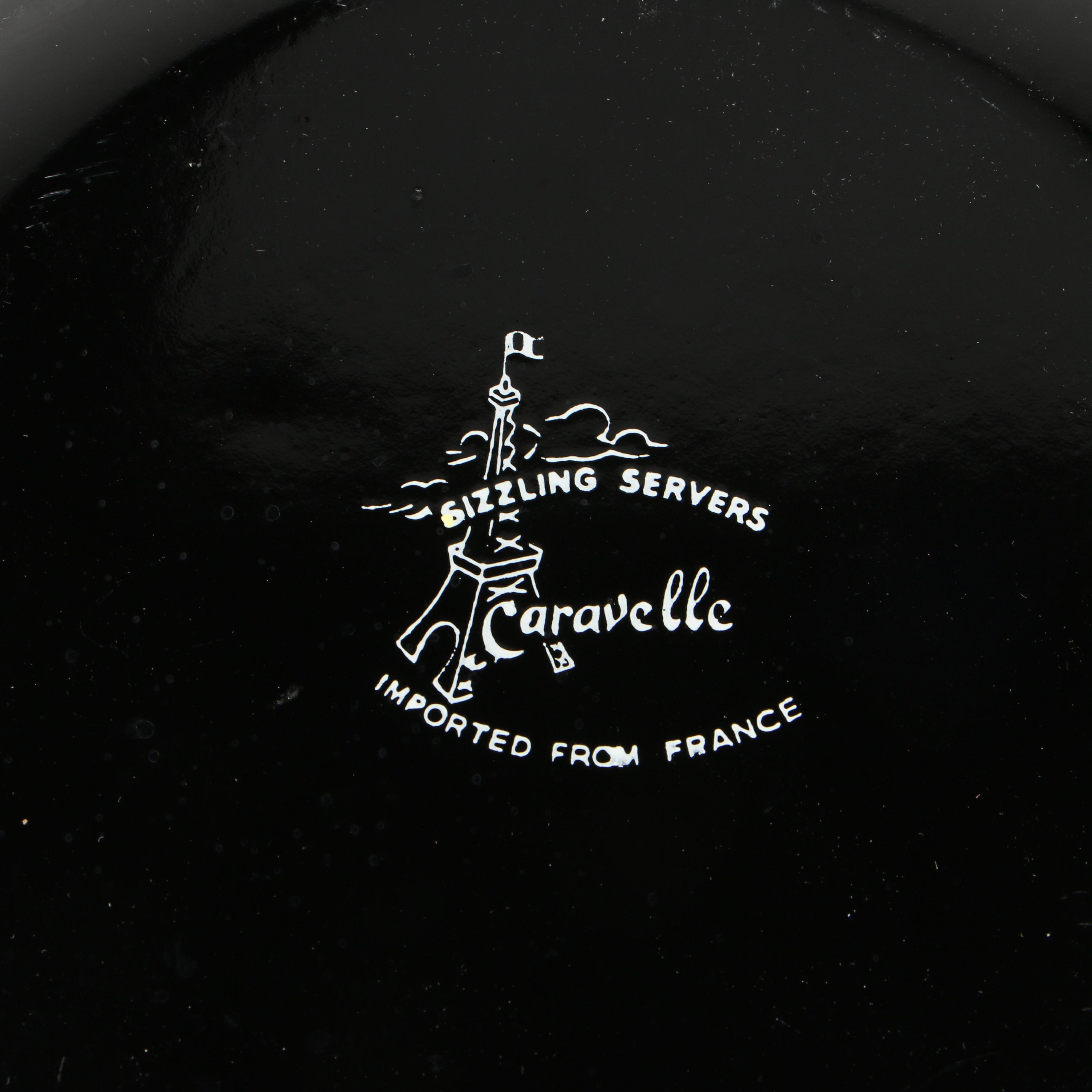 Caravelle "Sizzling Servers" Enamel Cookware with Mugs