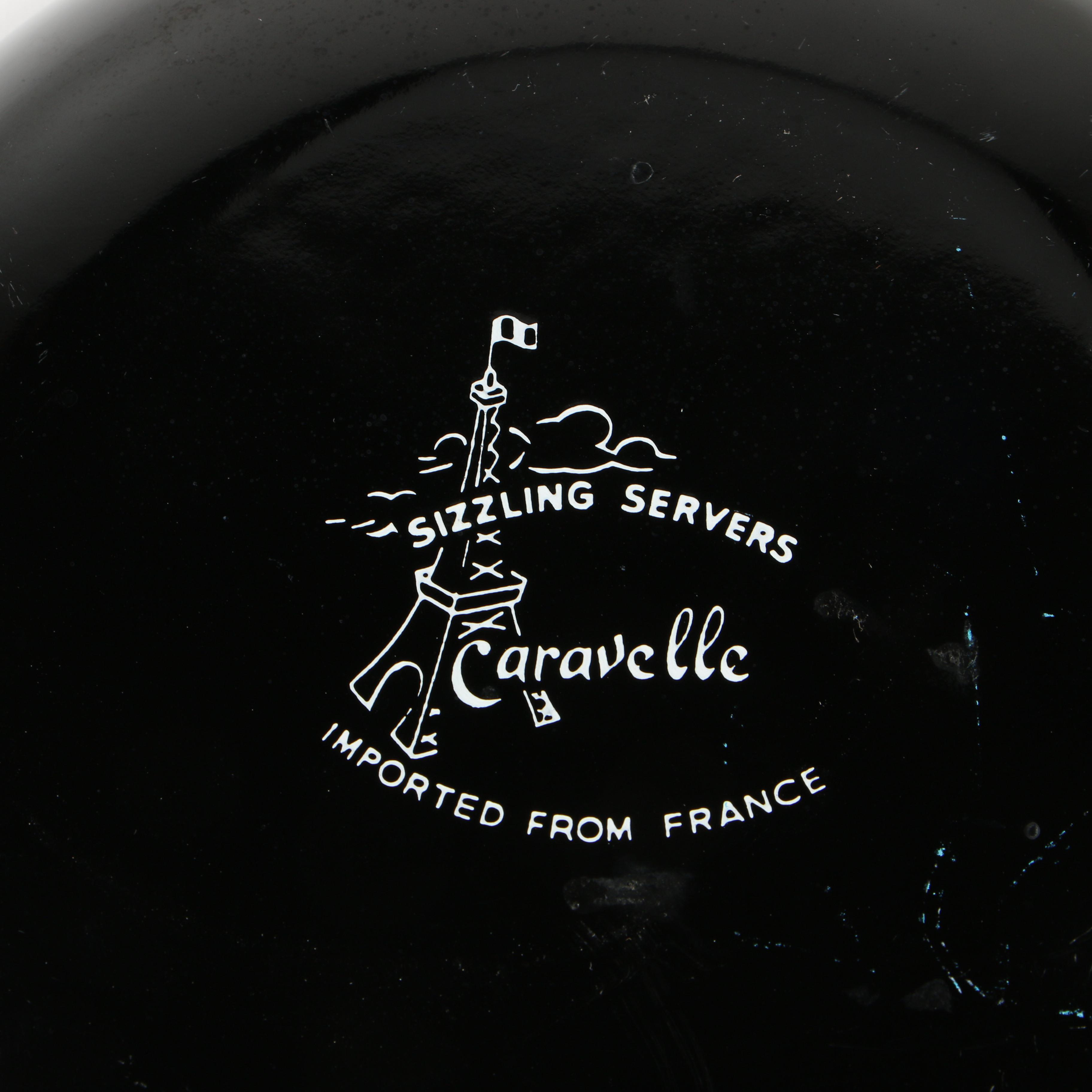 Caravelle "Sizzling Servers" Enamel Cookware with Mugs
