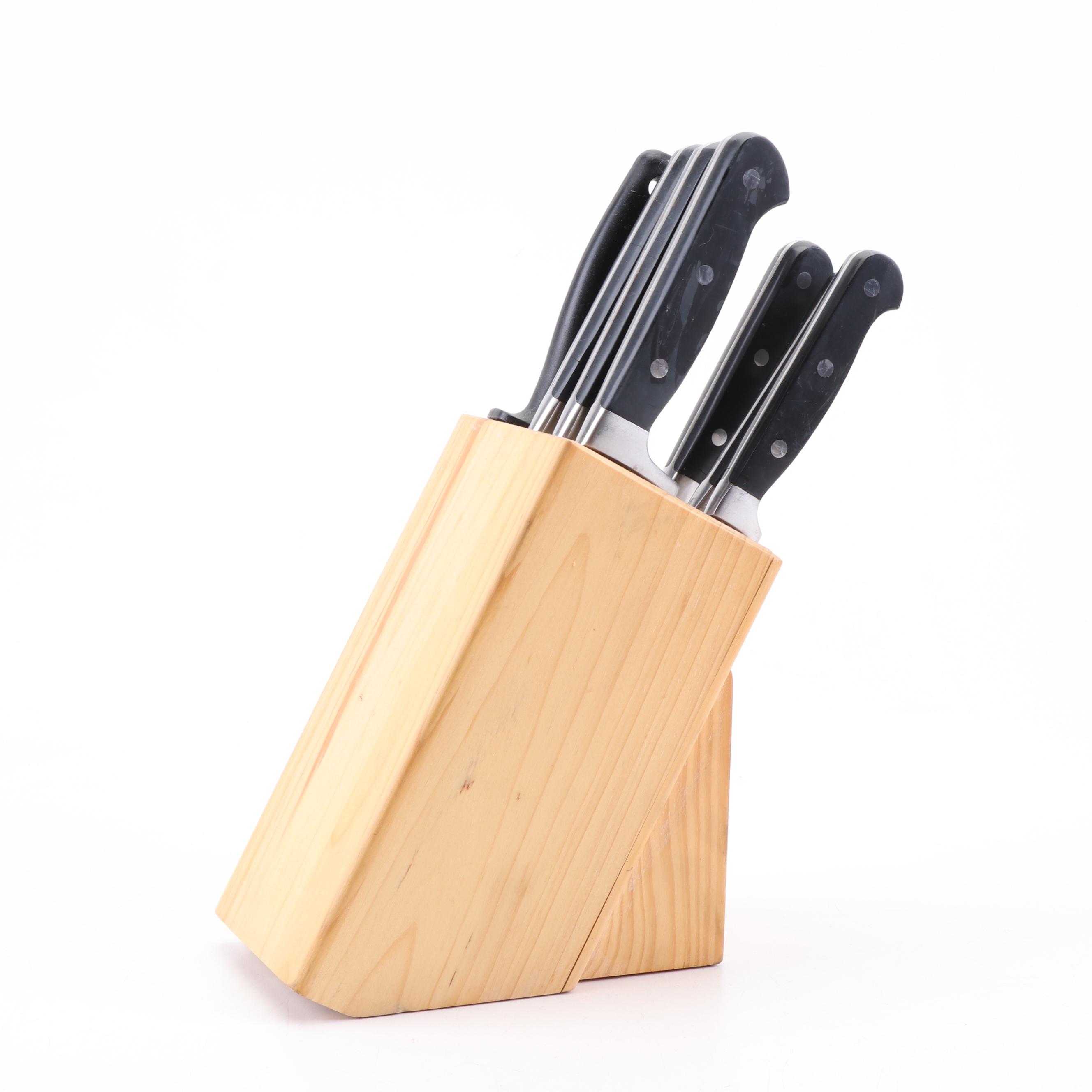Wolfgang Puck Kitchen Knives and Knife Block