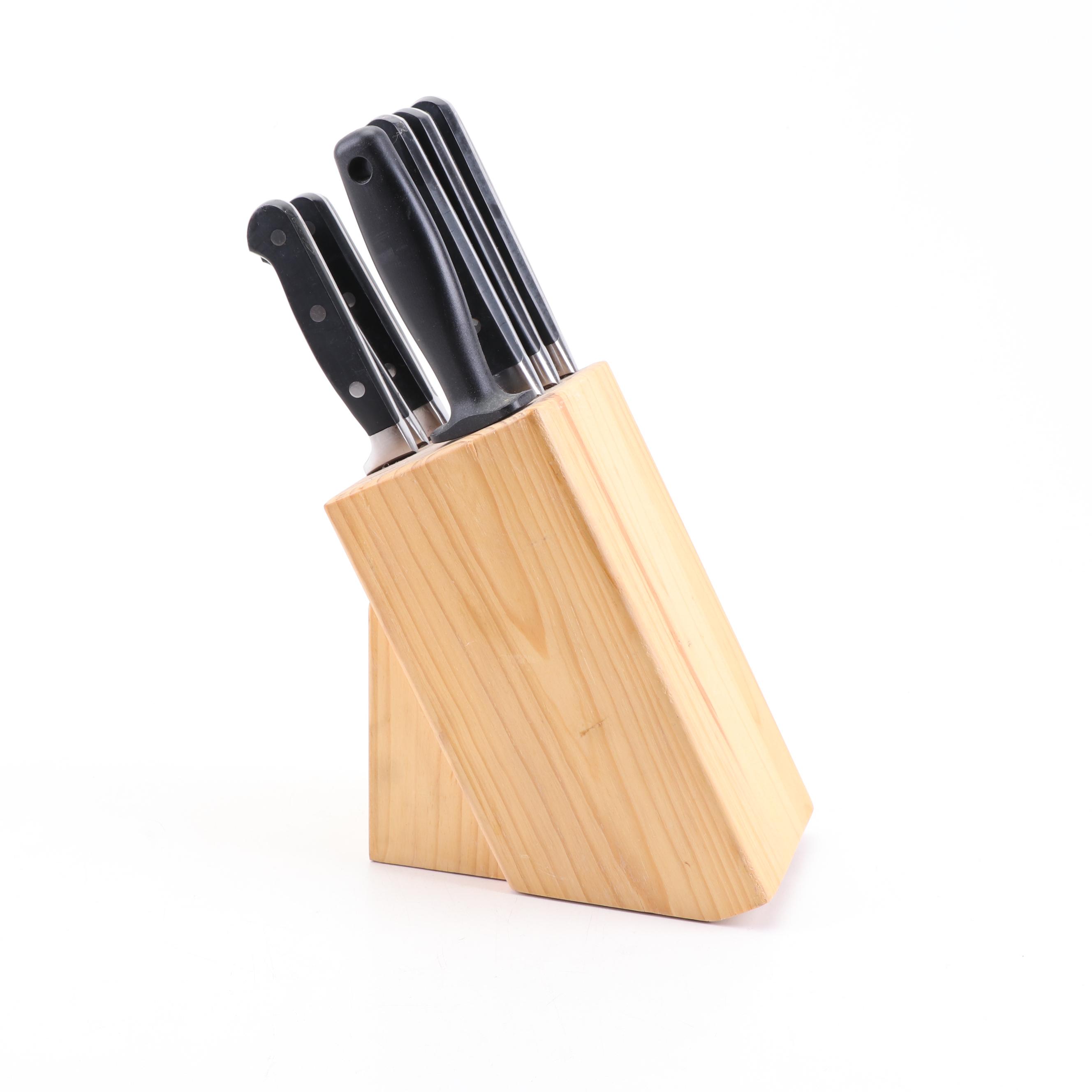 Wolfgang Puck Kitchen Knives and Knife Block