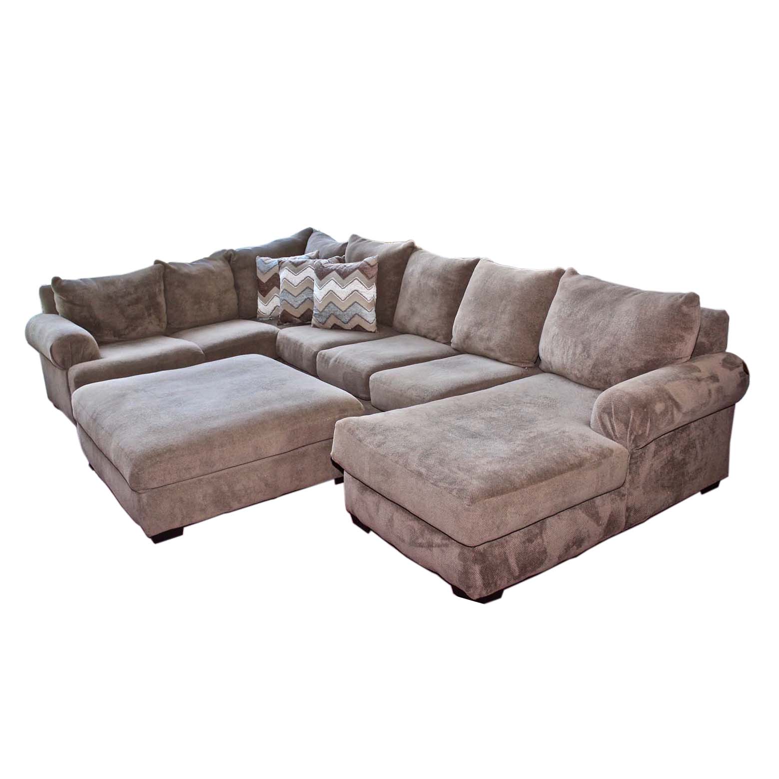 Four-Piece Sectional Sofa, Contemporary