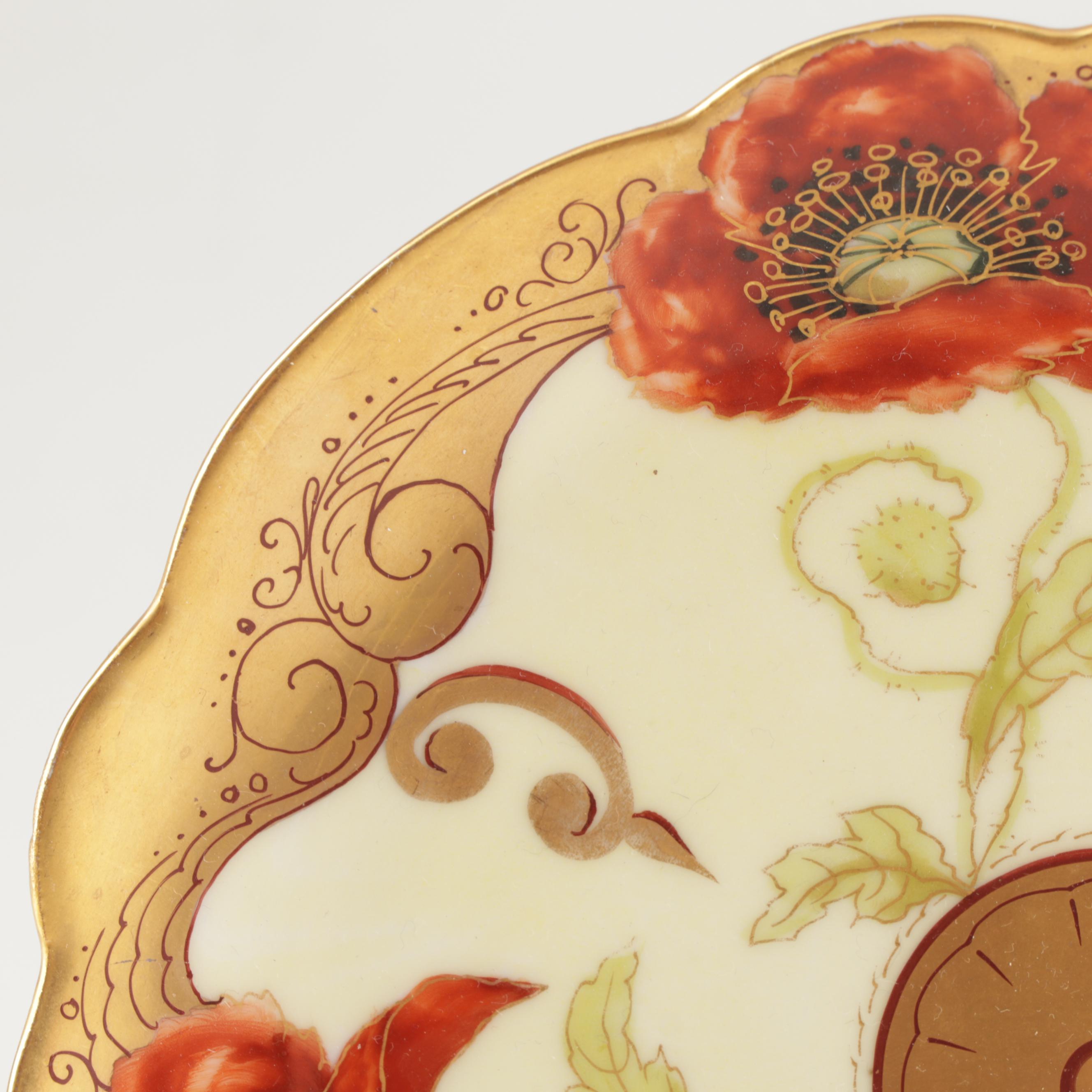 Pickard Hand-Painted Porcelain Tableware; Early 20th Century