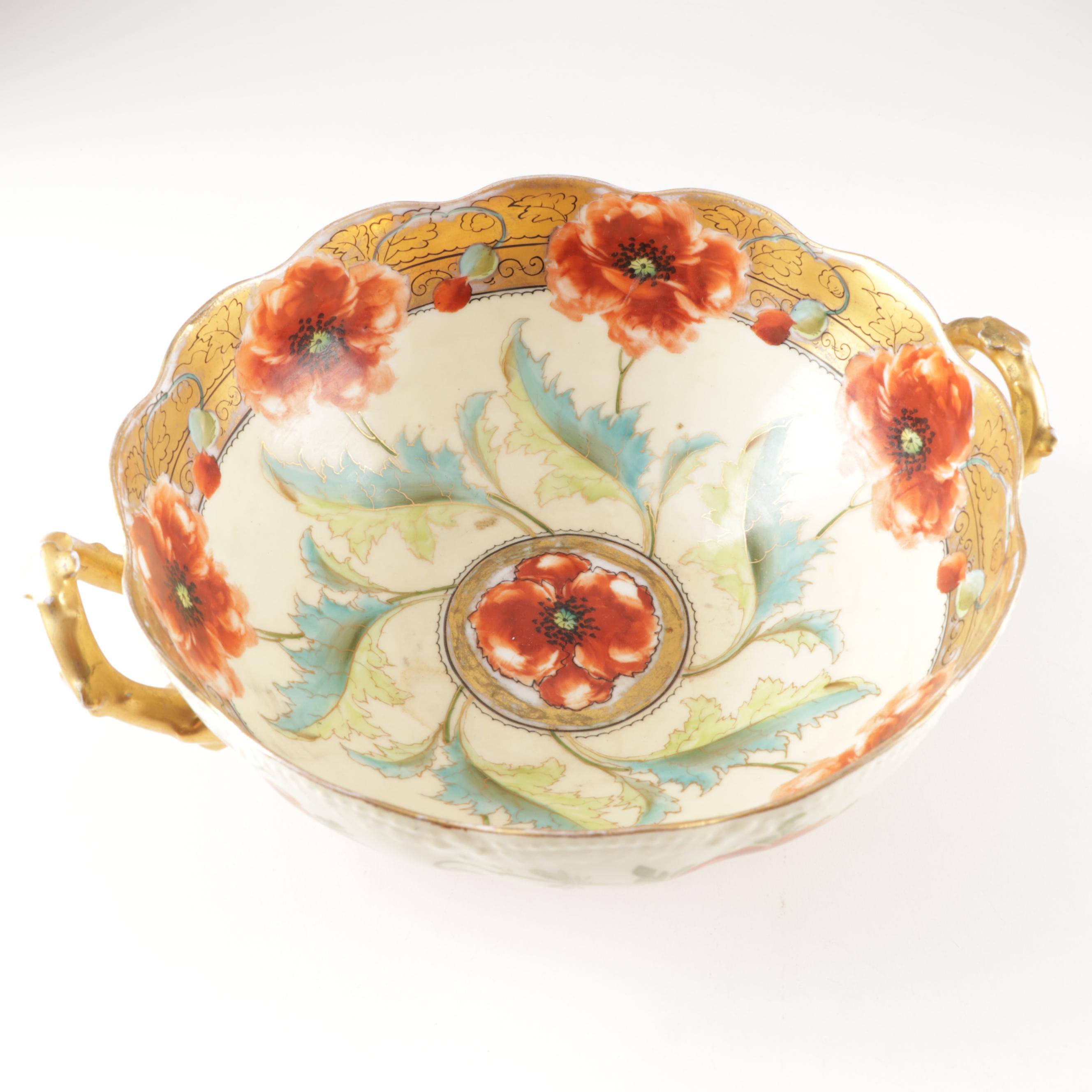 Pickard Hand-Painted Porcelain Tableware; Early 20th Century