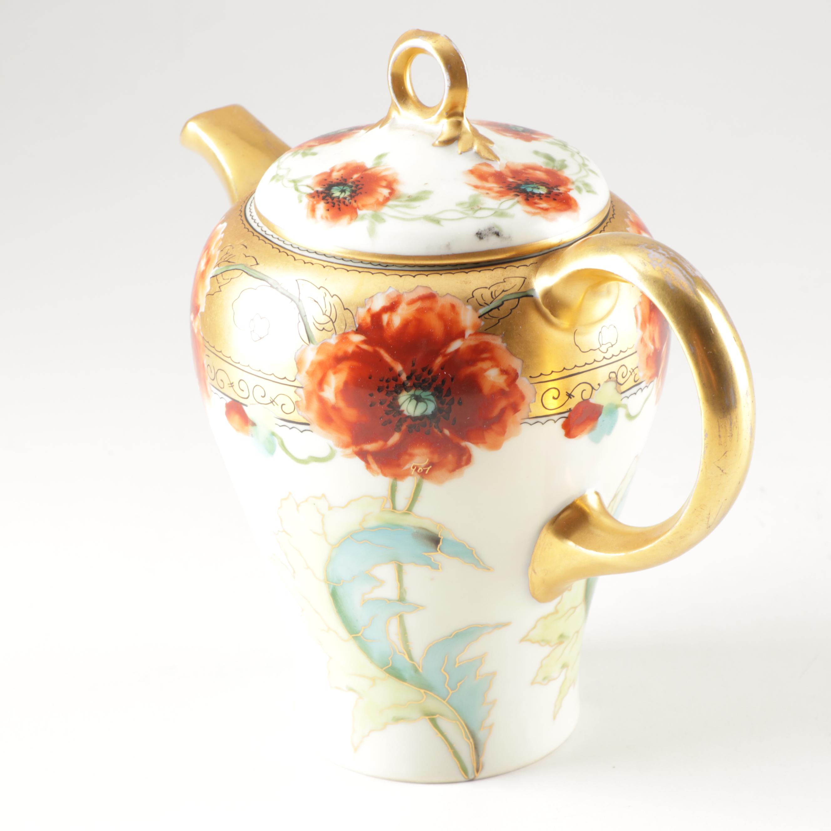 Pickard Hand-Painted Porcelain Tableware; Early 20th Century