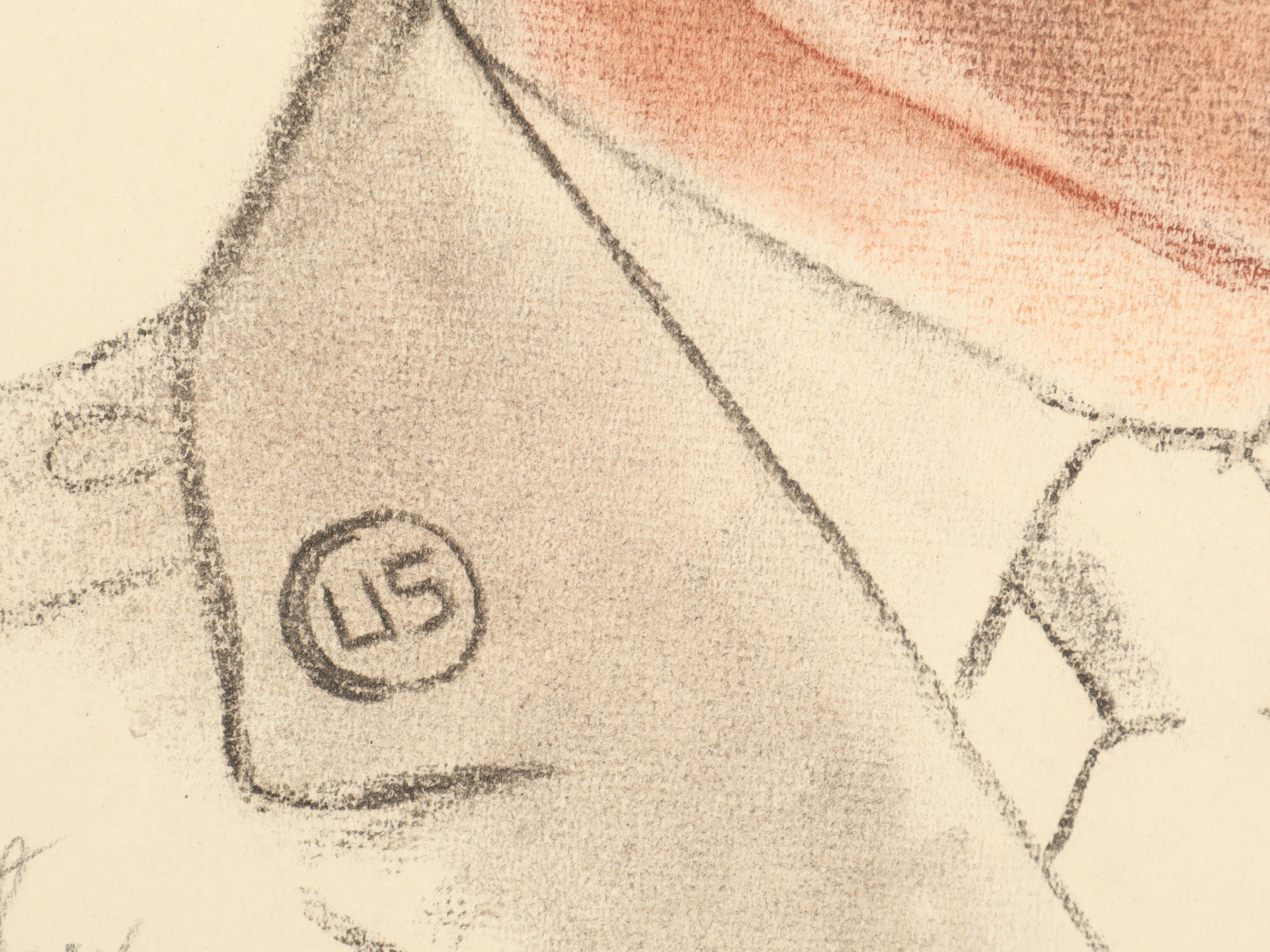 Esther Hull Julian Pastel Portrait Drawing