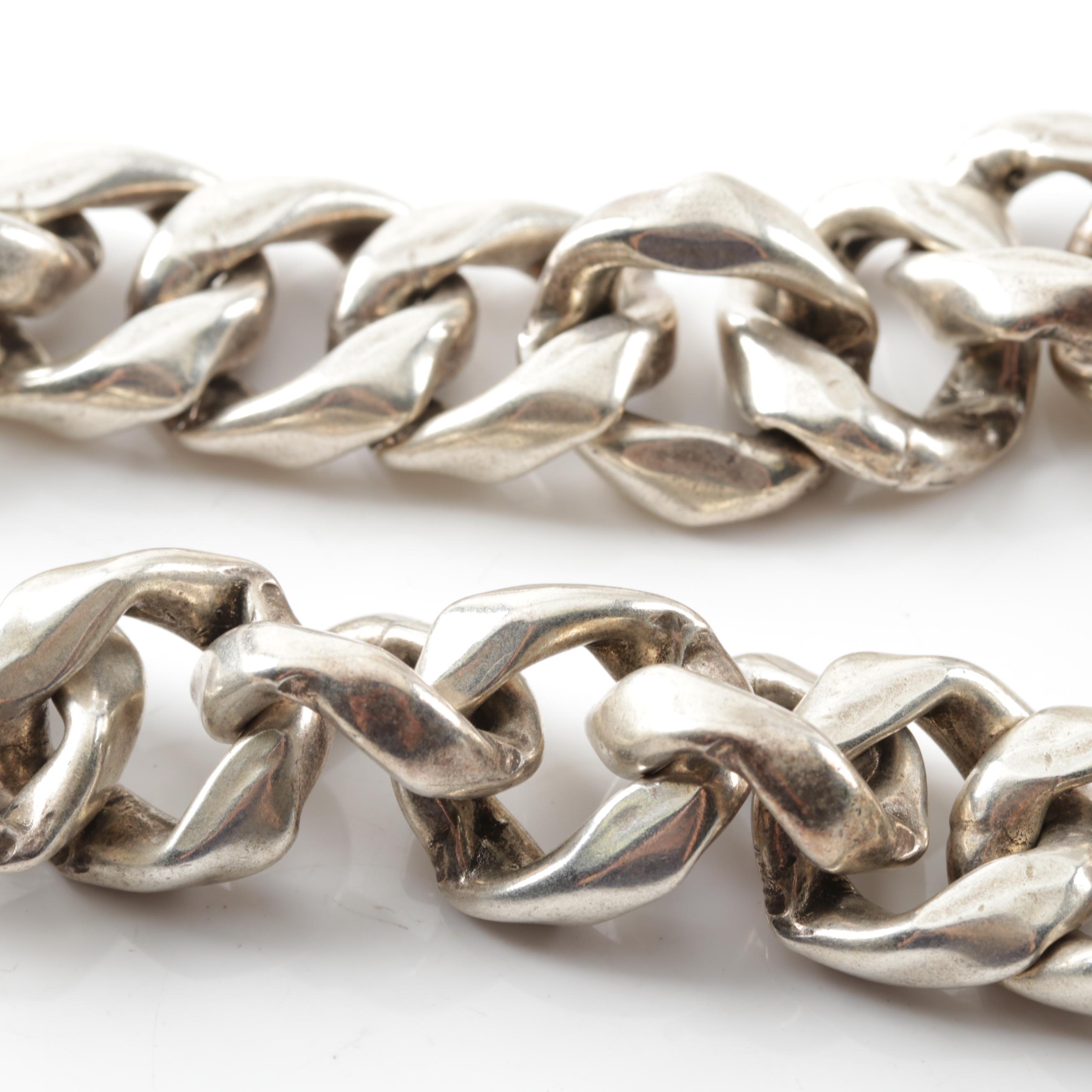 Lanvin Large Link Charm Necklace
