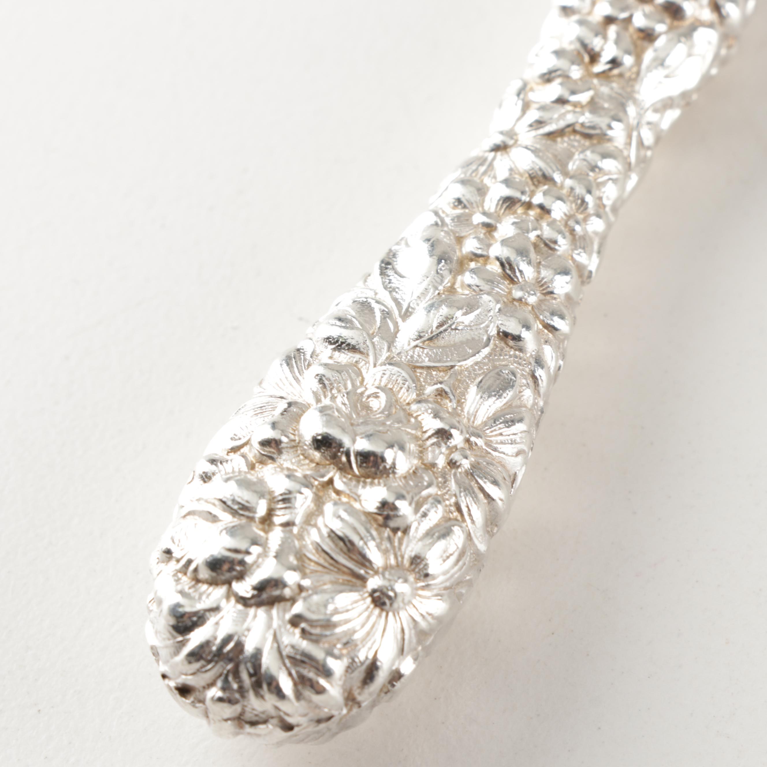 Kirk-Stieff "Stieff Rose" Sterling Silver Youth Set