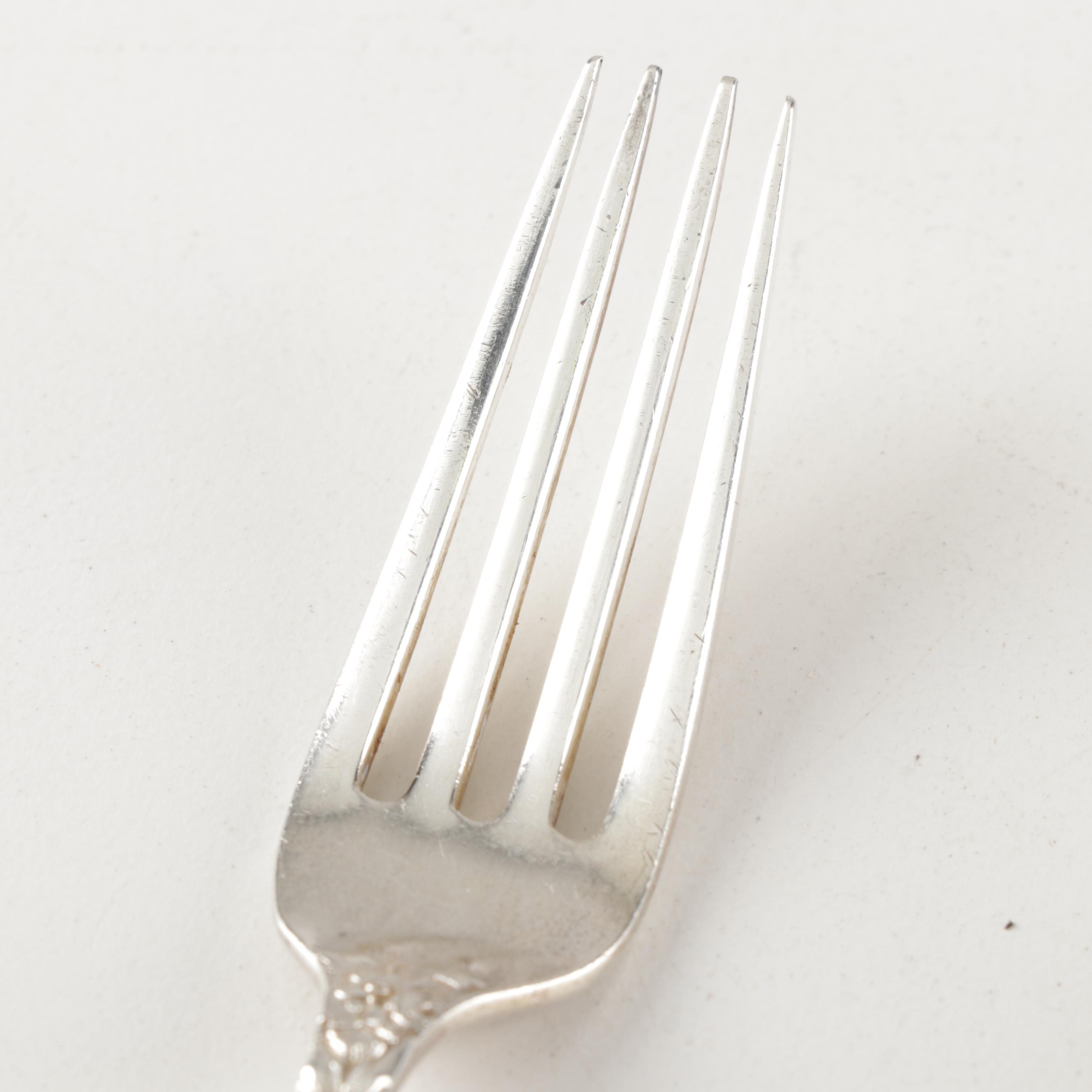 Kirk-Stieff "Stieff Rose" Sterling Silver Youth Set