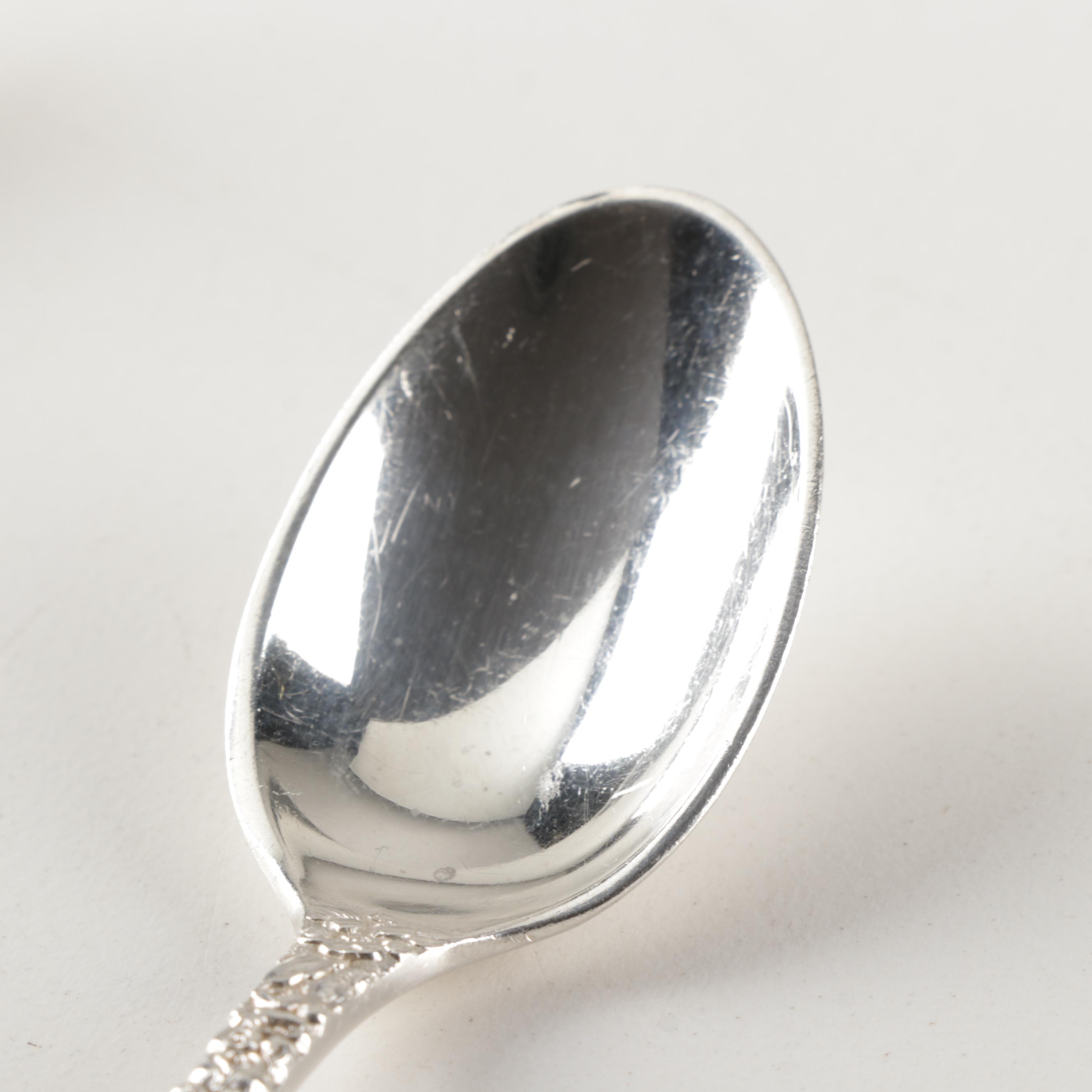 Kirk-Stieff "Stieff Rose" Sterling Silver Youth Set
