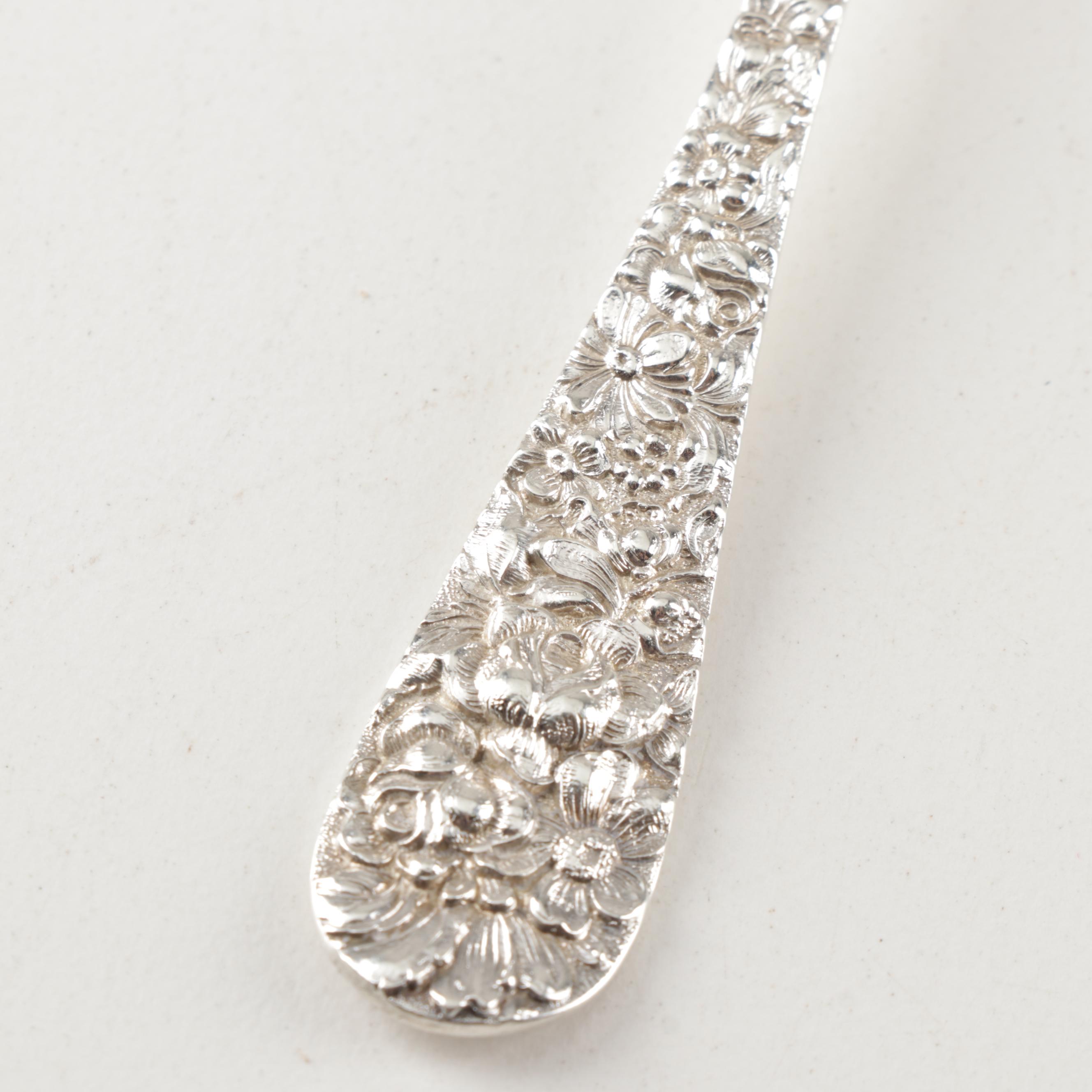 Kirk-Stieff "Stieff Rose" Sterling Silver Youth Set