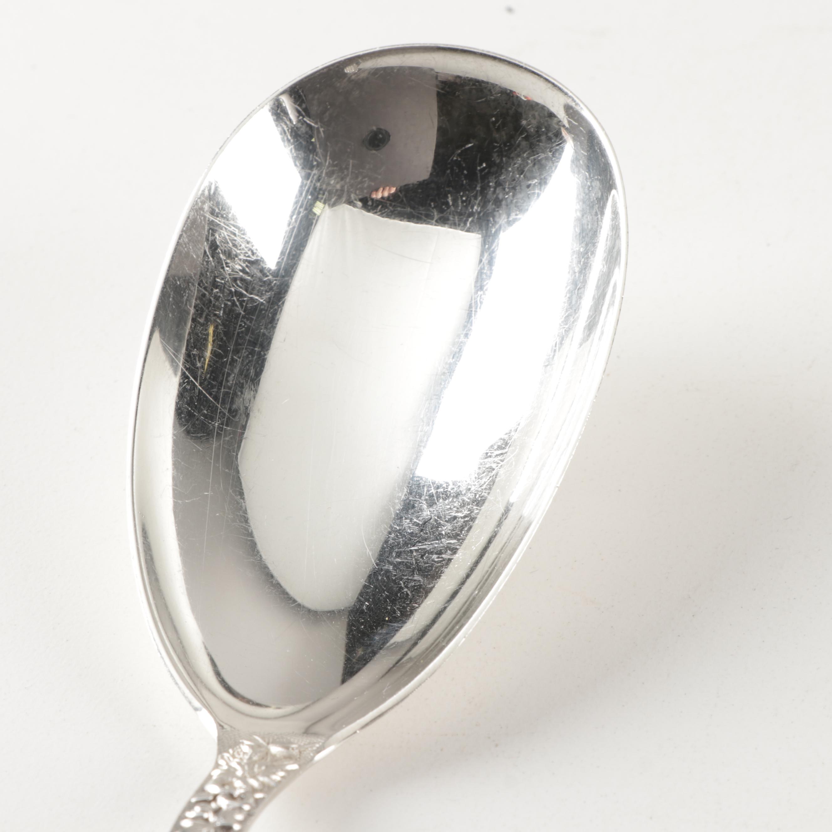 Kirk-Stieff "Repousse" Sterling Silver Serving Utensils