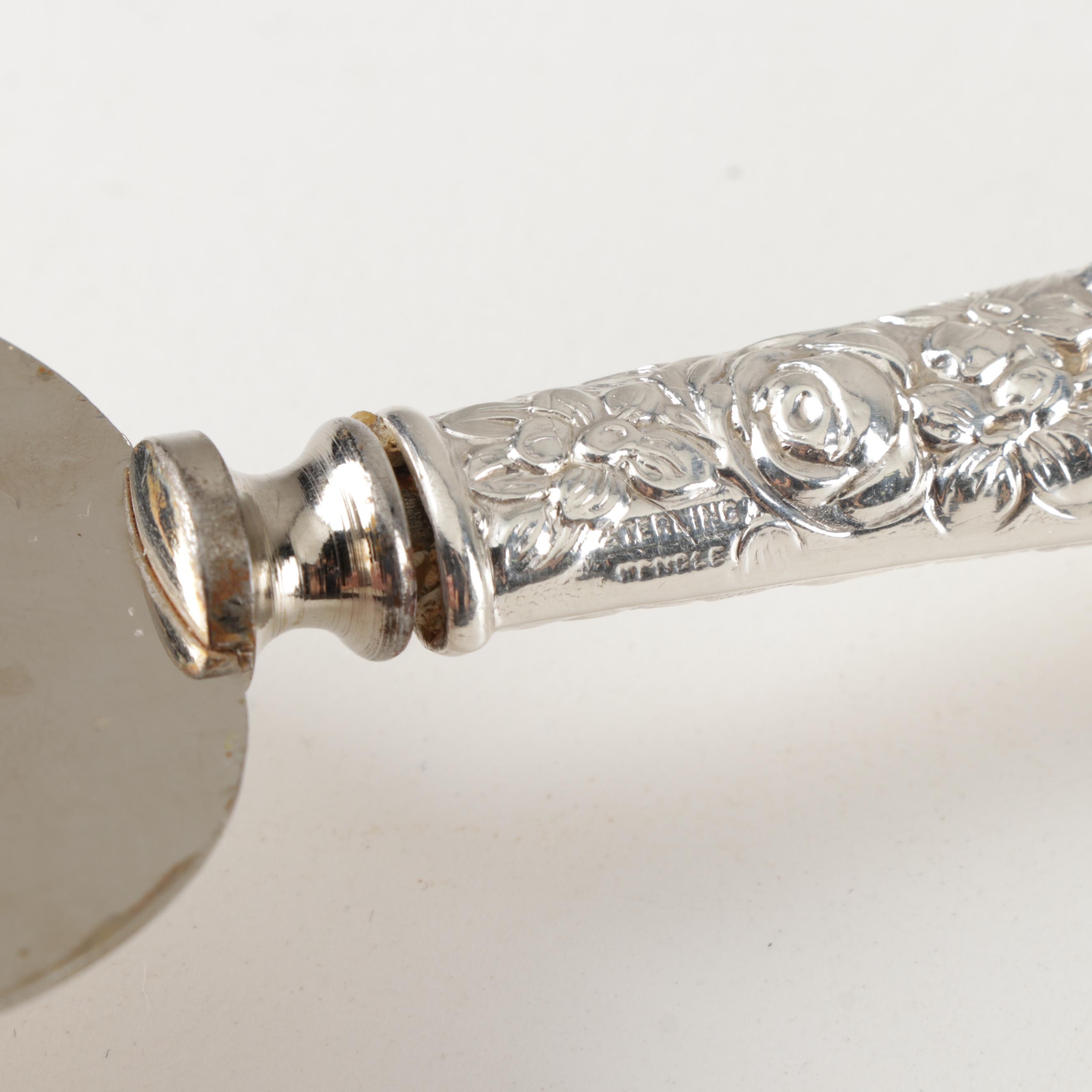 Kirk-Stieff "Repousse" Sterling Silver Serving Utensils
