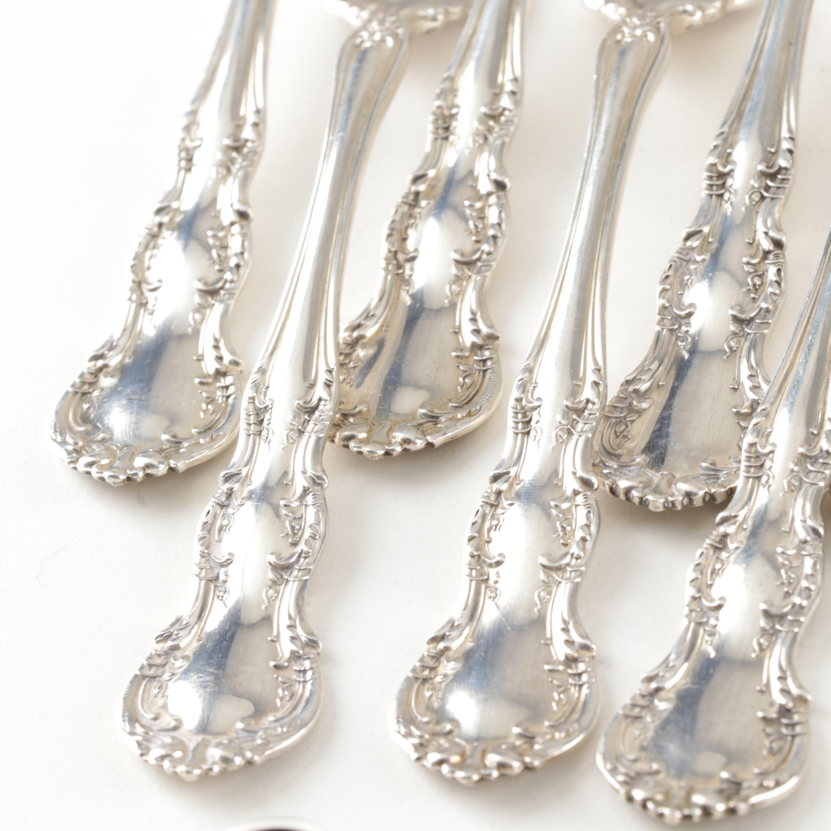Wallace Sterling Silver "Irving" Flatware, Early 20th Century