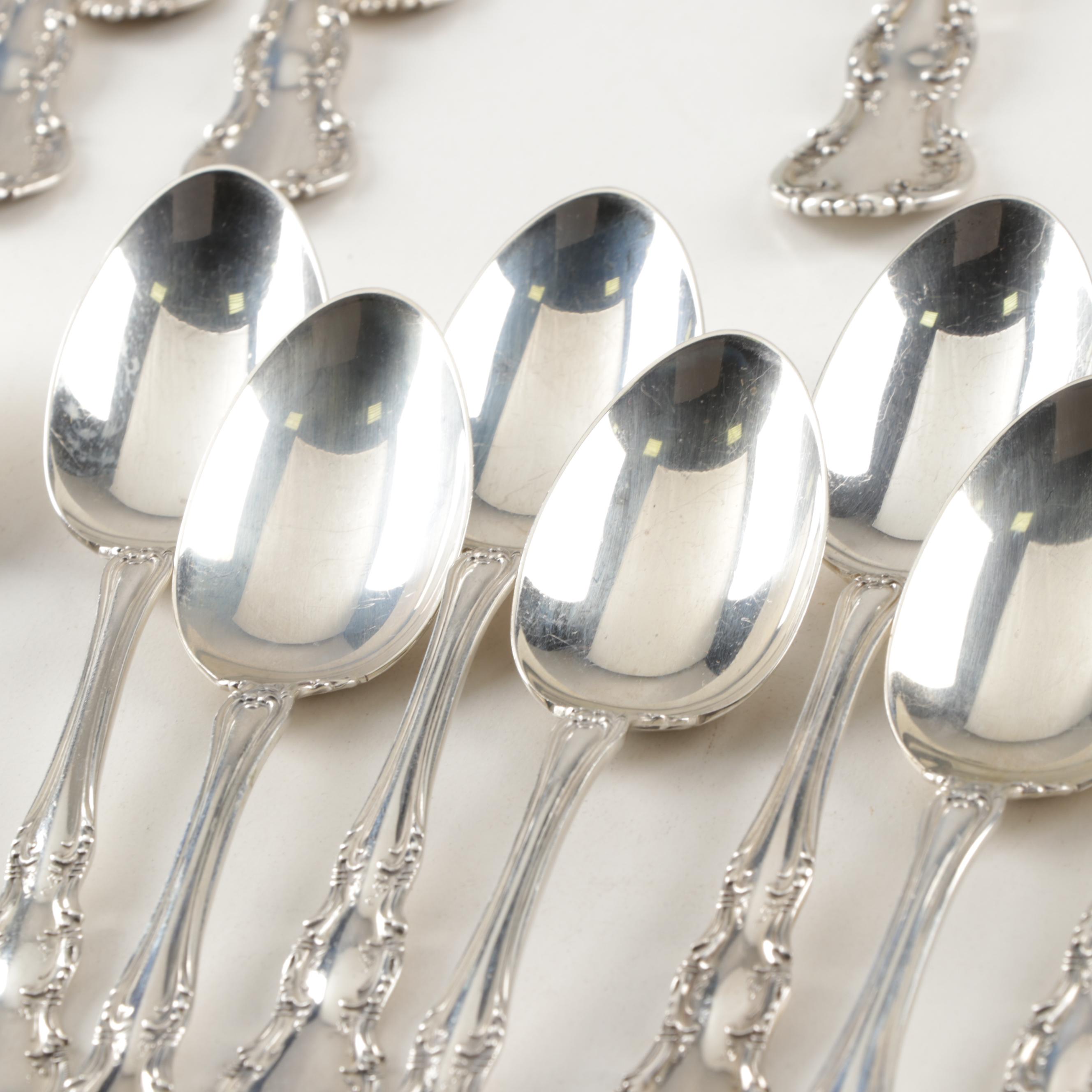 Wallace Sterling Silver "Irving" Flatware, Early 20th Century