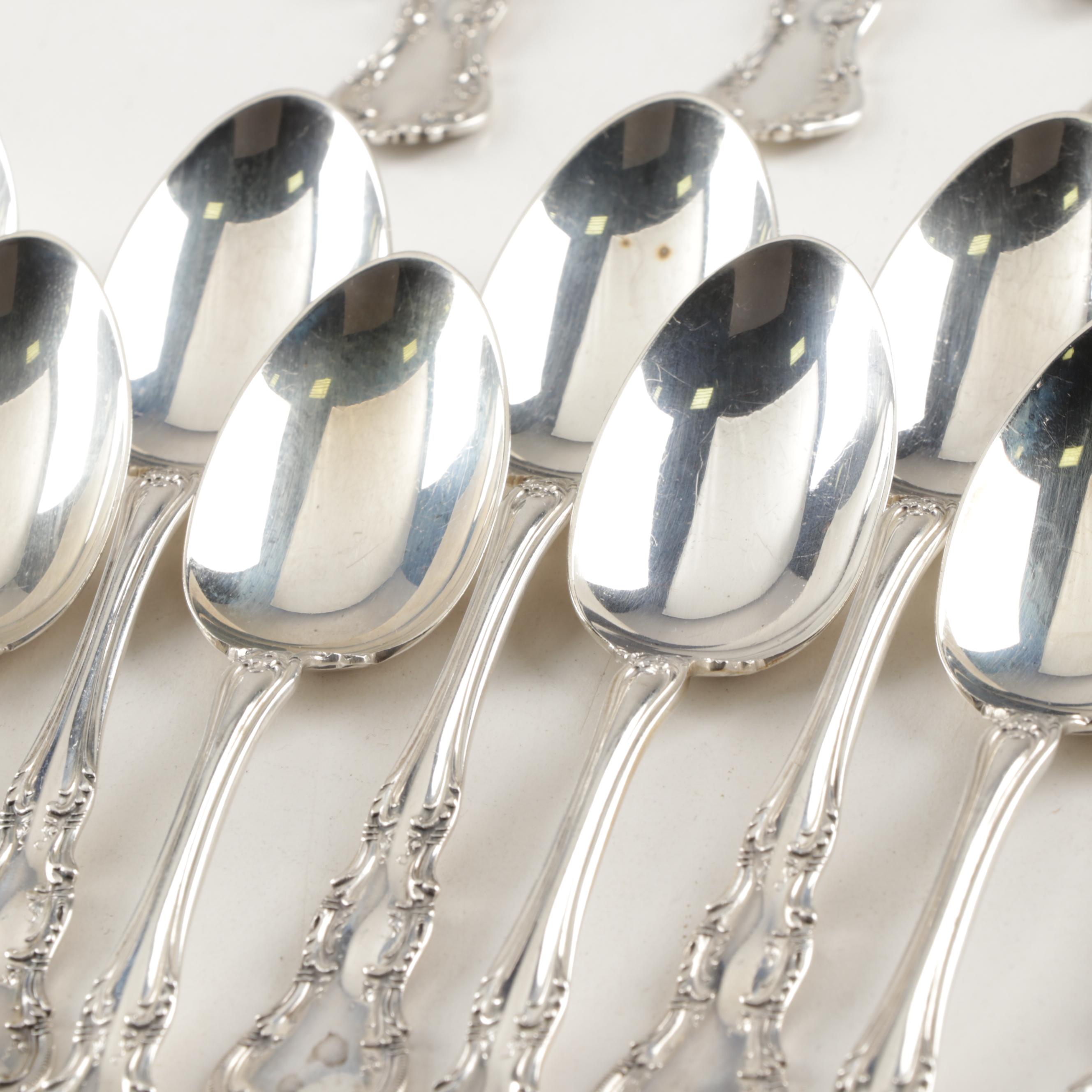 Wallace Sterling Silver "Irving" Flatware, Early 20th Century