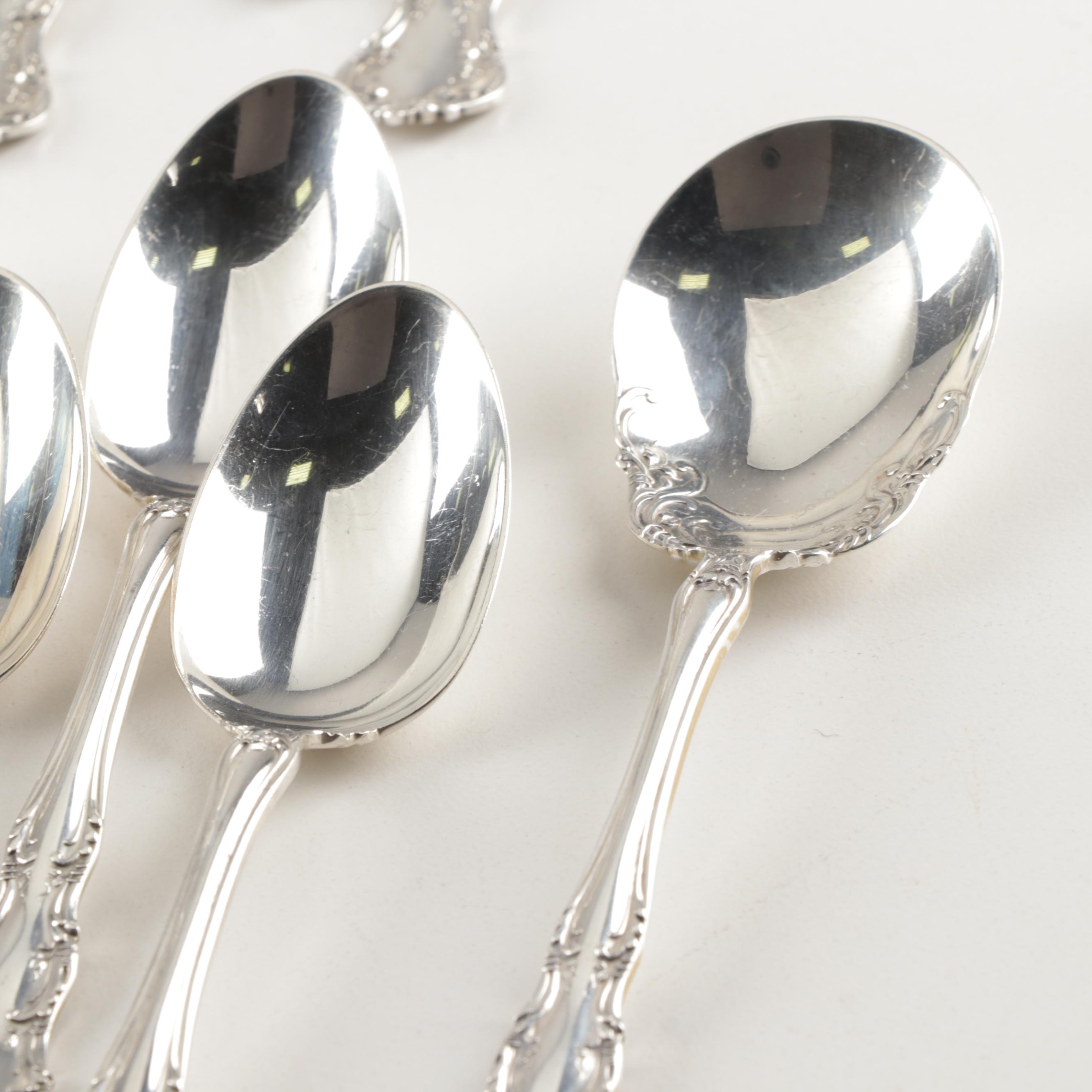 Wallace Sterling Silver "Irving" Flatware, Early 20th Century
