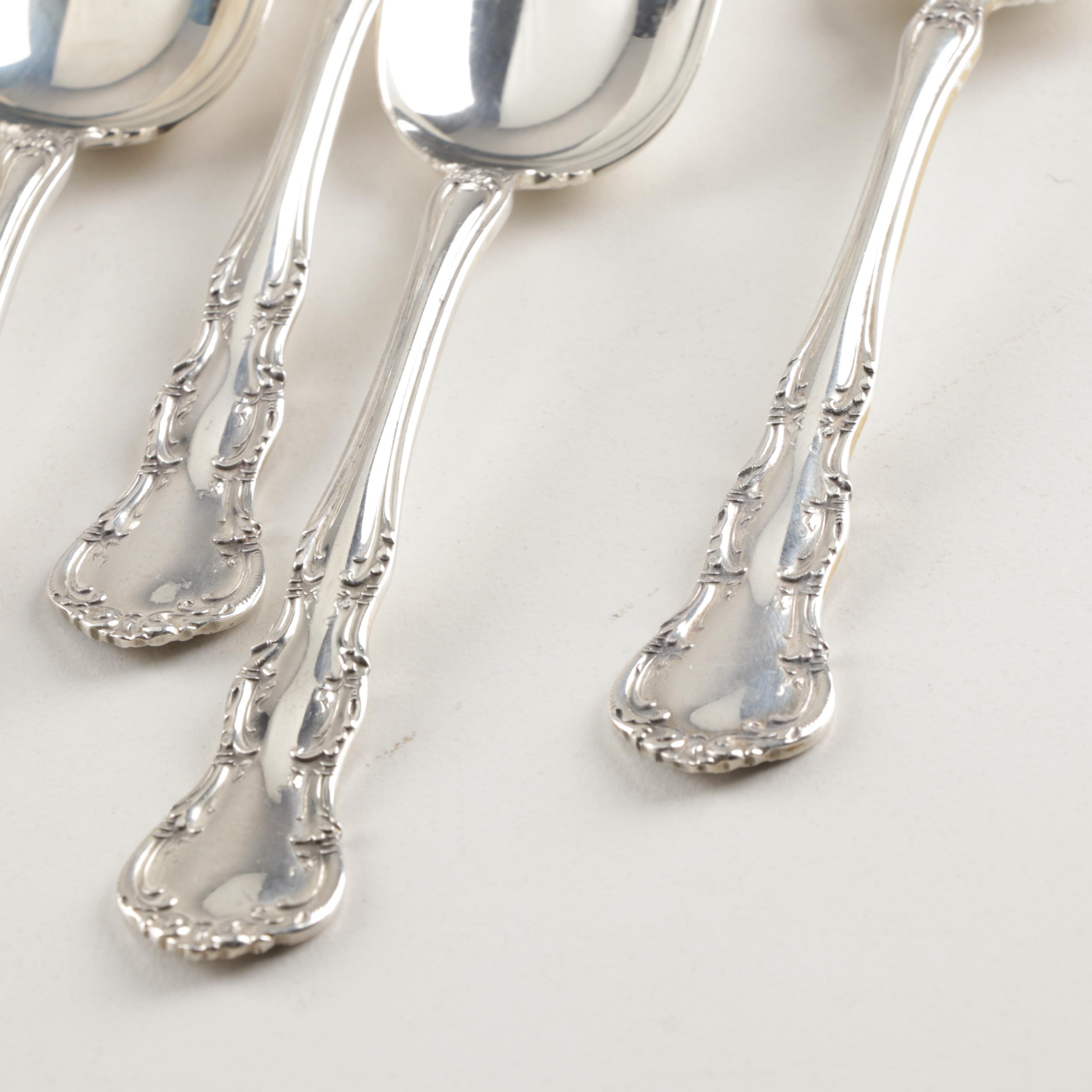 Wallace Sterling Silver "Irving" Flatware, Early 20th Century